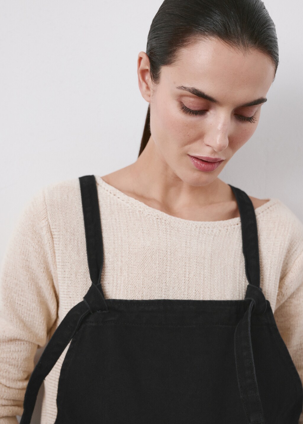 Mango Maternity denim dungarees
