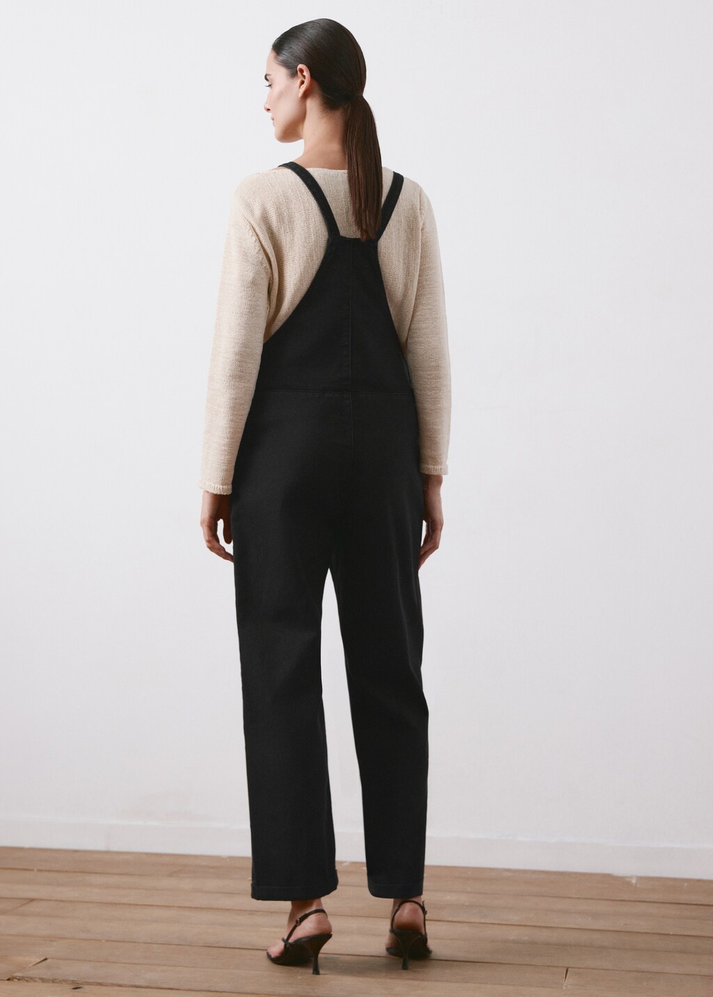 Mango Maternity denim dungarees