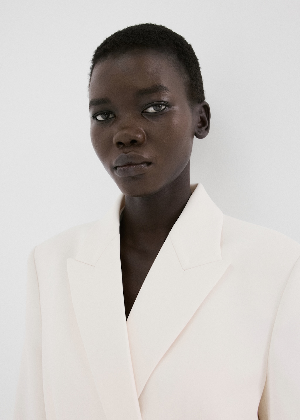 Mango Suit jacket with belt
