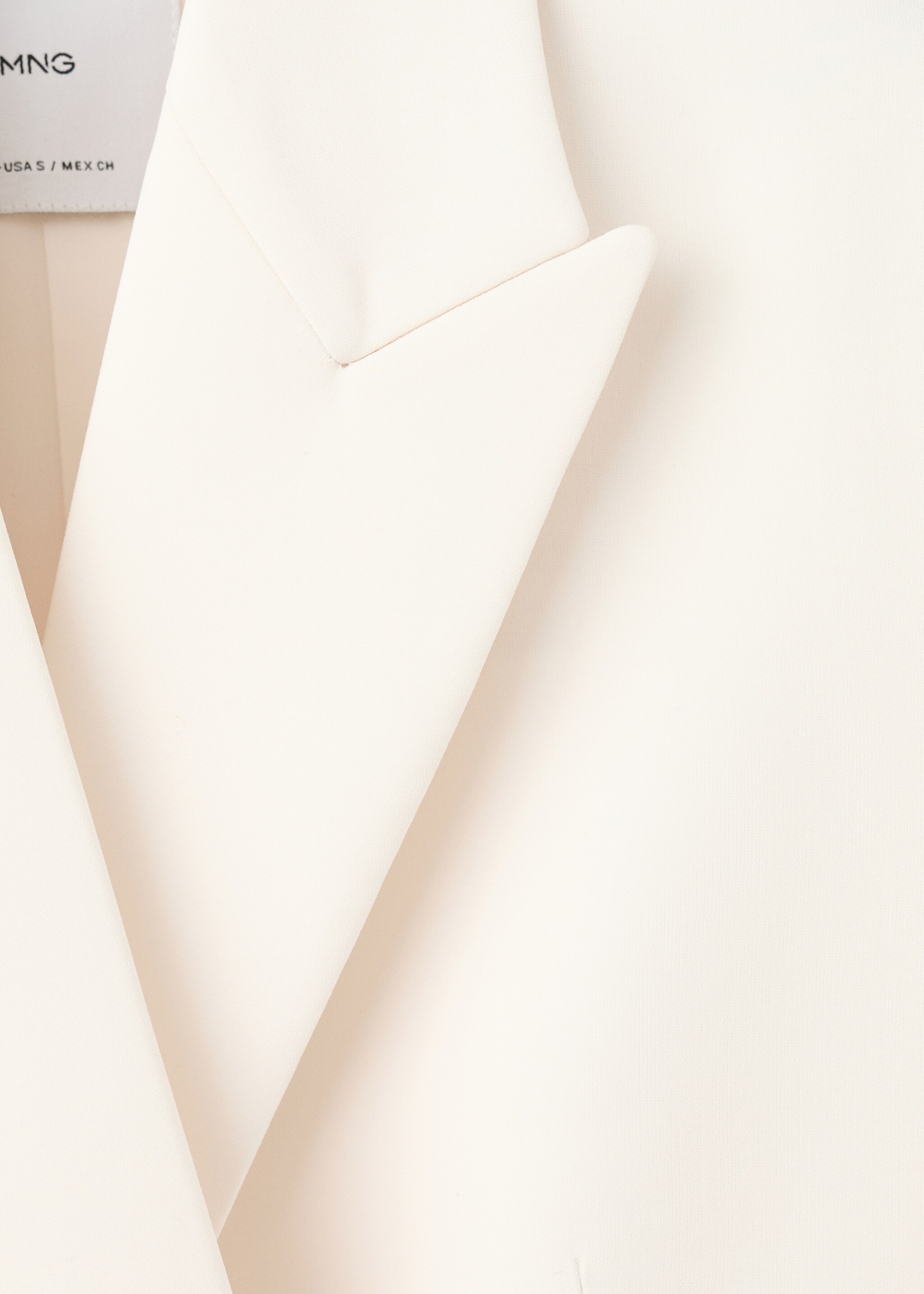 Blazer traje fular - Detalle del artículo 8, Vainilla. Ref: 27051320-00.