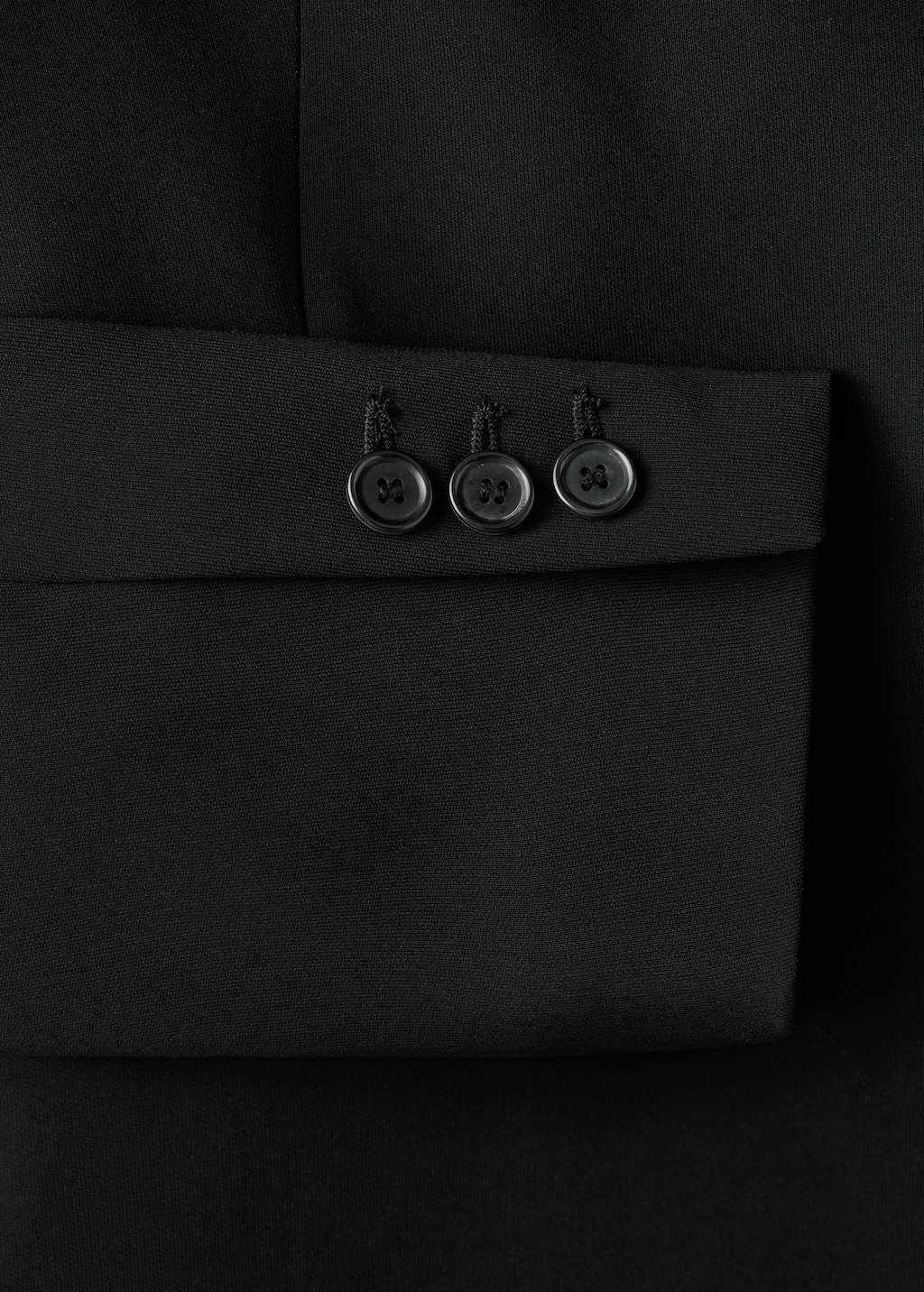 Suit jacket with scarf