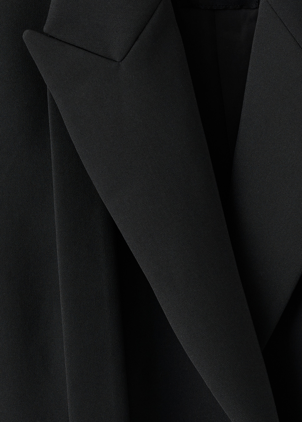 Suit jacket with scarf