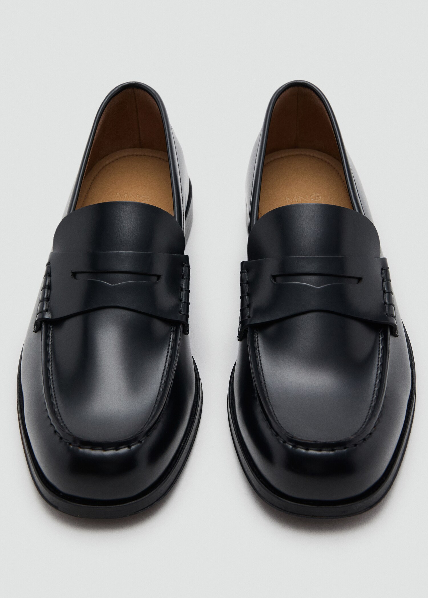 Leather penny loafers - Details of the article 1
