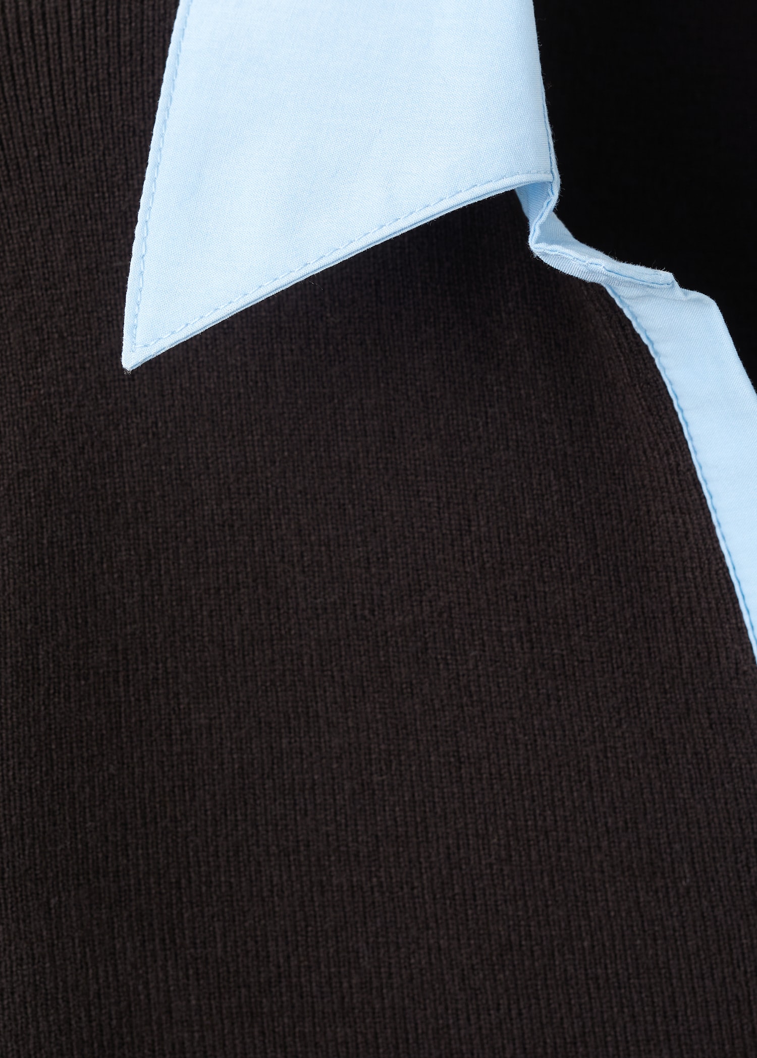 Pull-over col chemise combiné - Détail de l'article 8