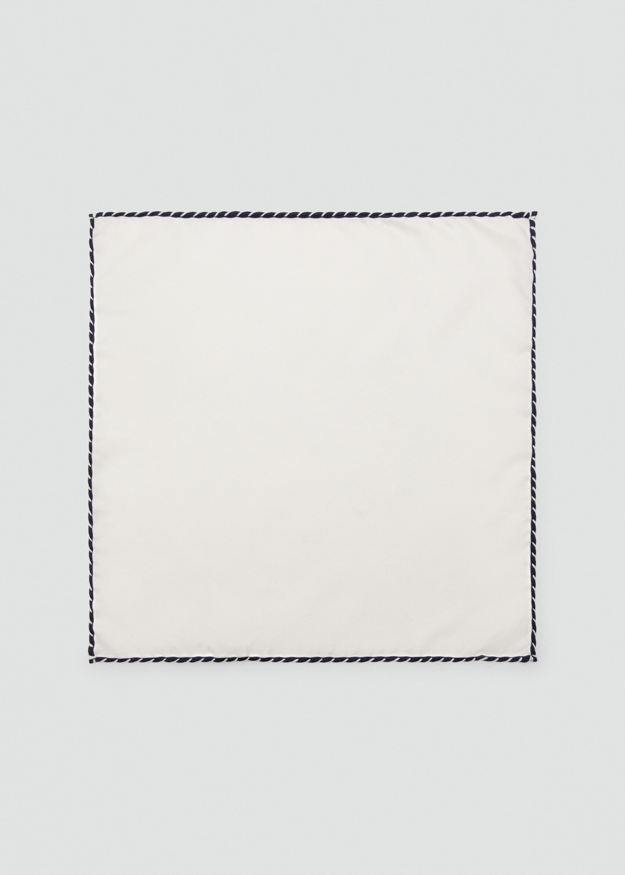 Handkerchief bordon - Article without model, White. Ref: 27051337-00.