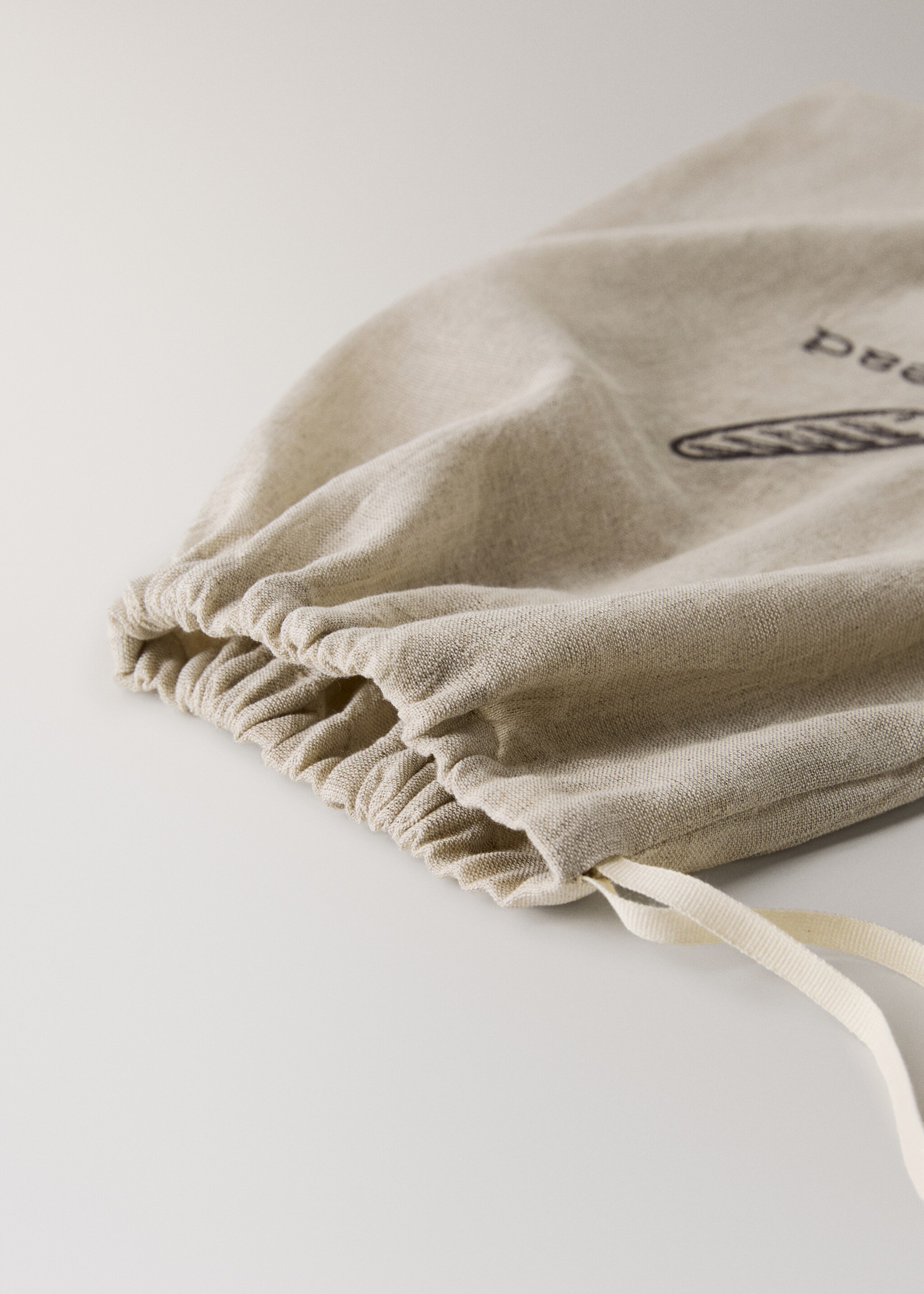 Panera mezcla lino algodón mediana - Detalle del artículo 1, Marrón claro/pastel. Ref: 27051340-00.