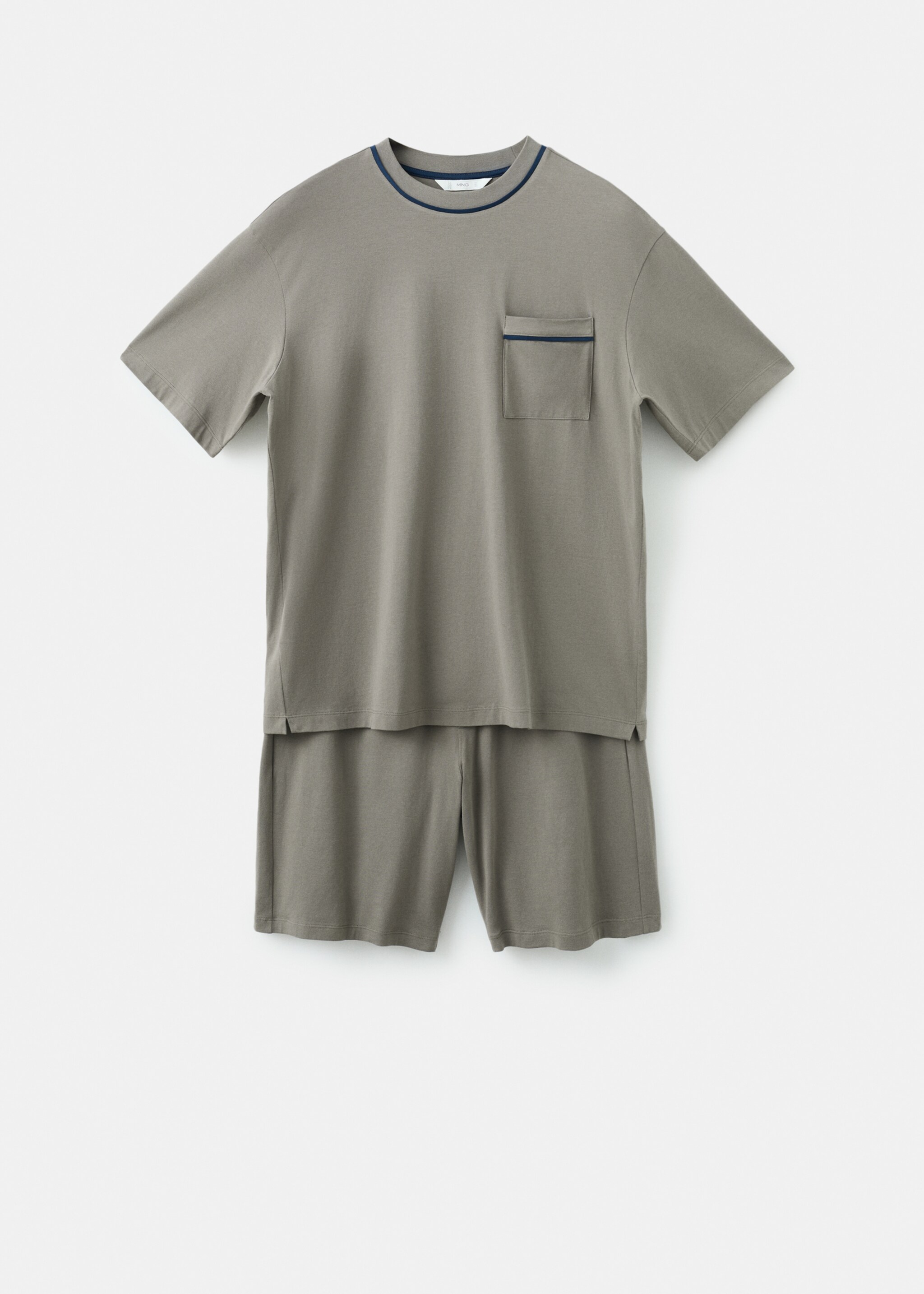 Cotton pyjama shorts pack - Article without model, Coffee. Ref: 27051510-00.