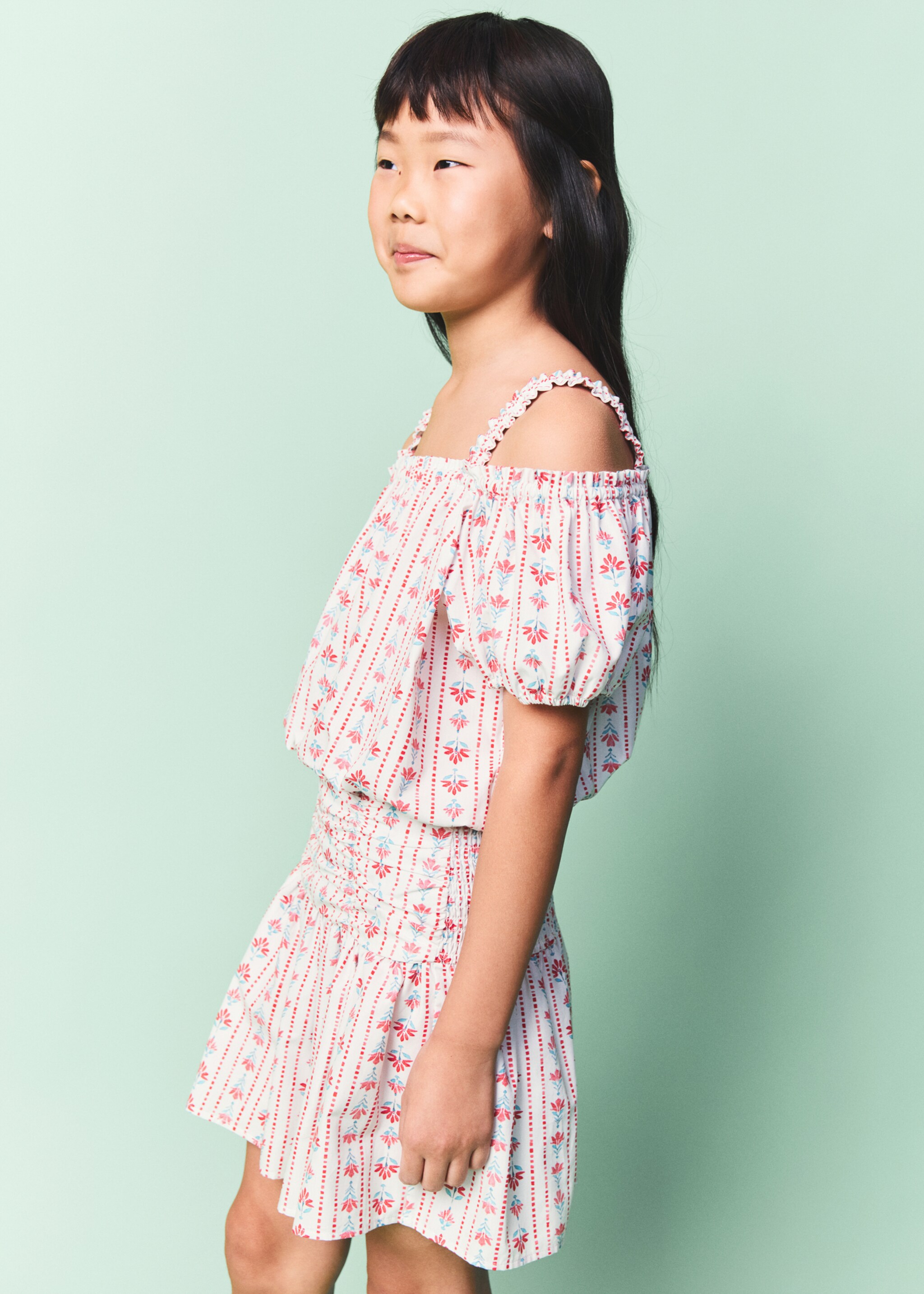 花朵印花衬衫 - null, 红色. Ref: 27051514-00.