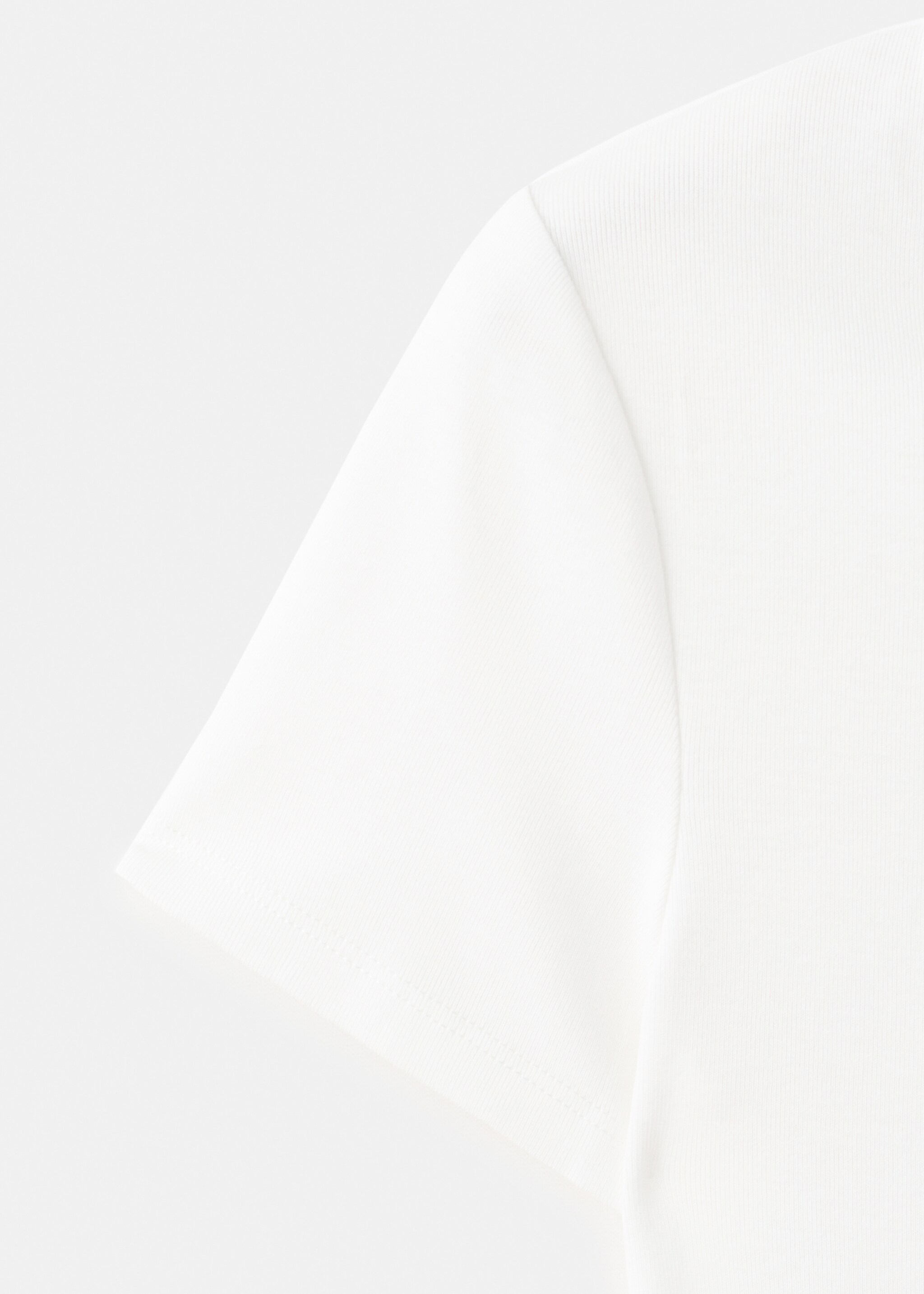 Μπλούζα με κορδόνι πλεγμένο - Λεπτομέρεια του προϊόντος 0, Υπόλευκο. Ref: 27051516-00.