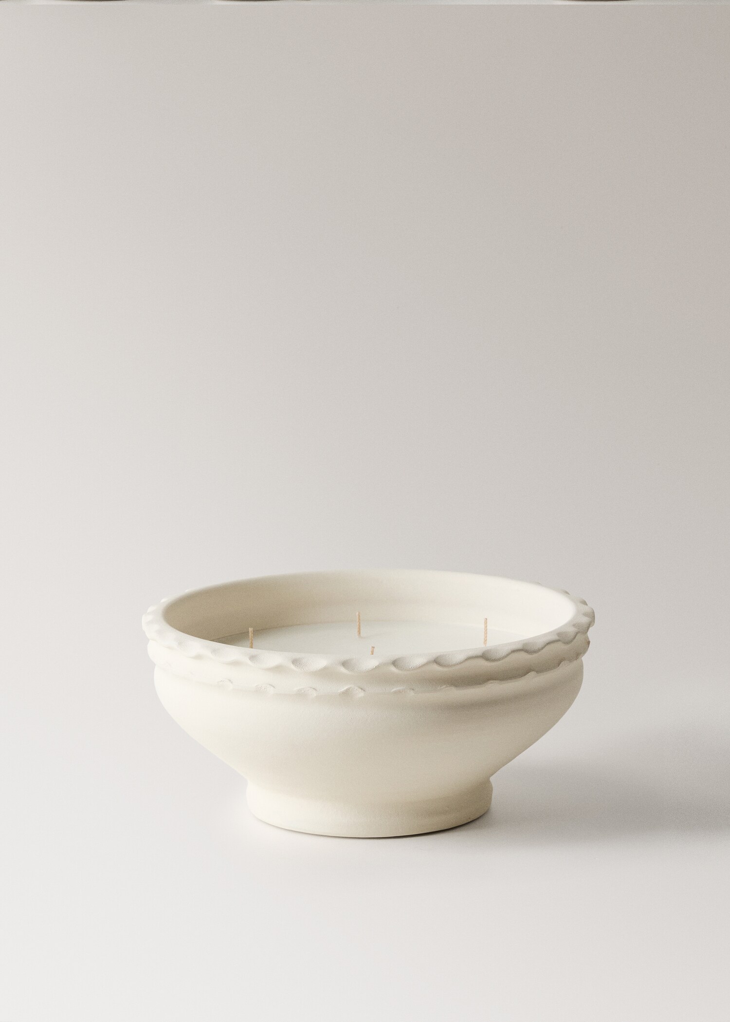 Bougie décorative en terre cuite - Article sans modèle