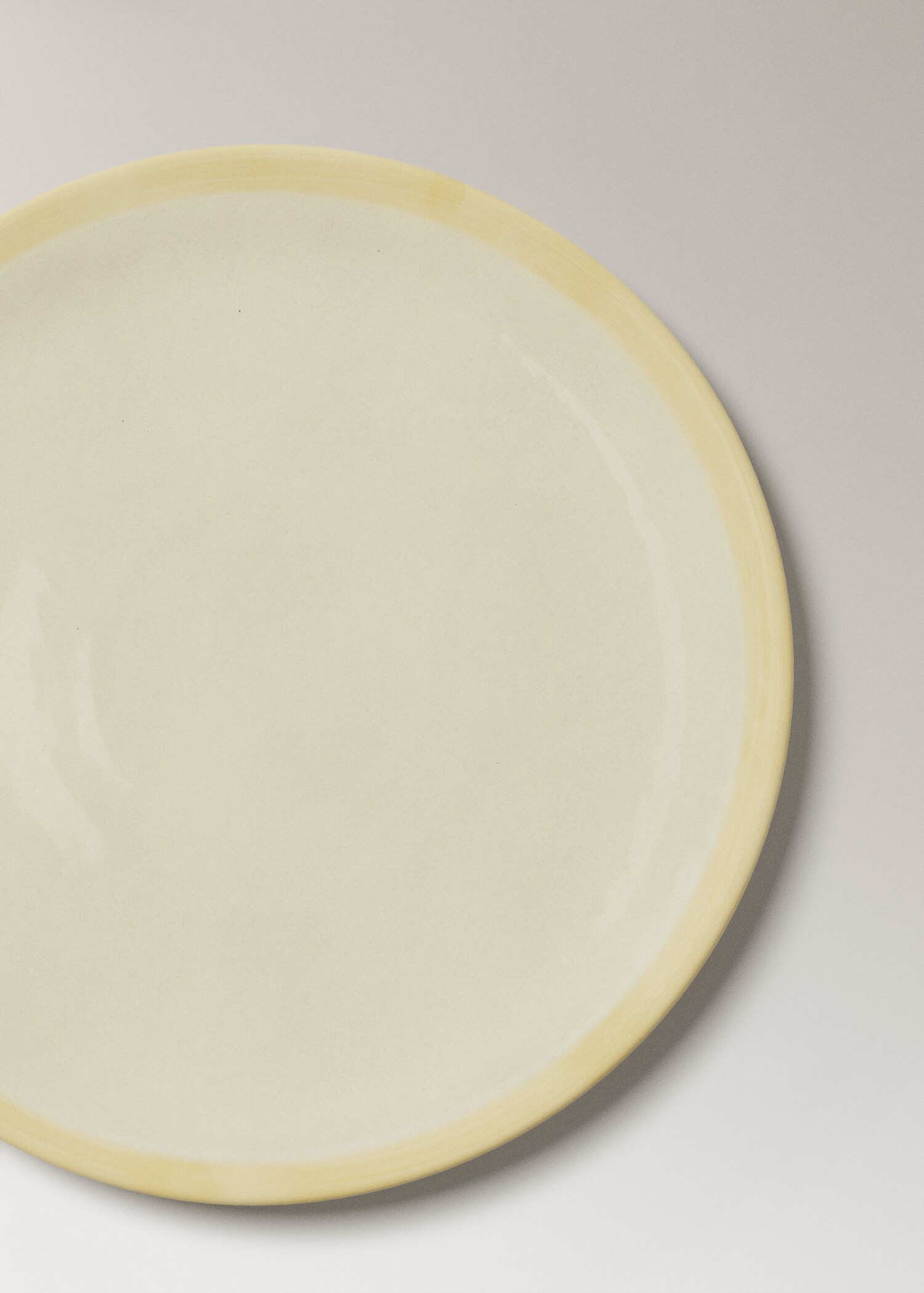 Assiette plate grès contraste - Détail de l'article 1