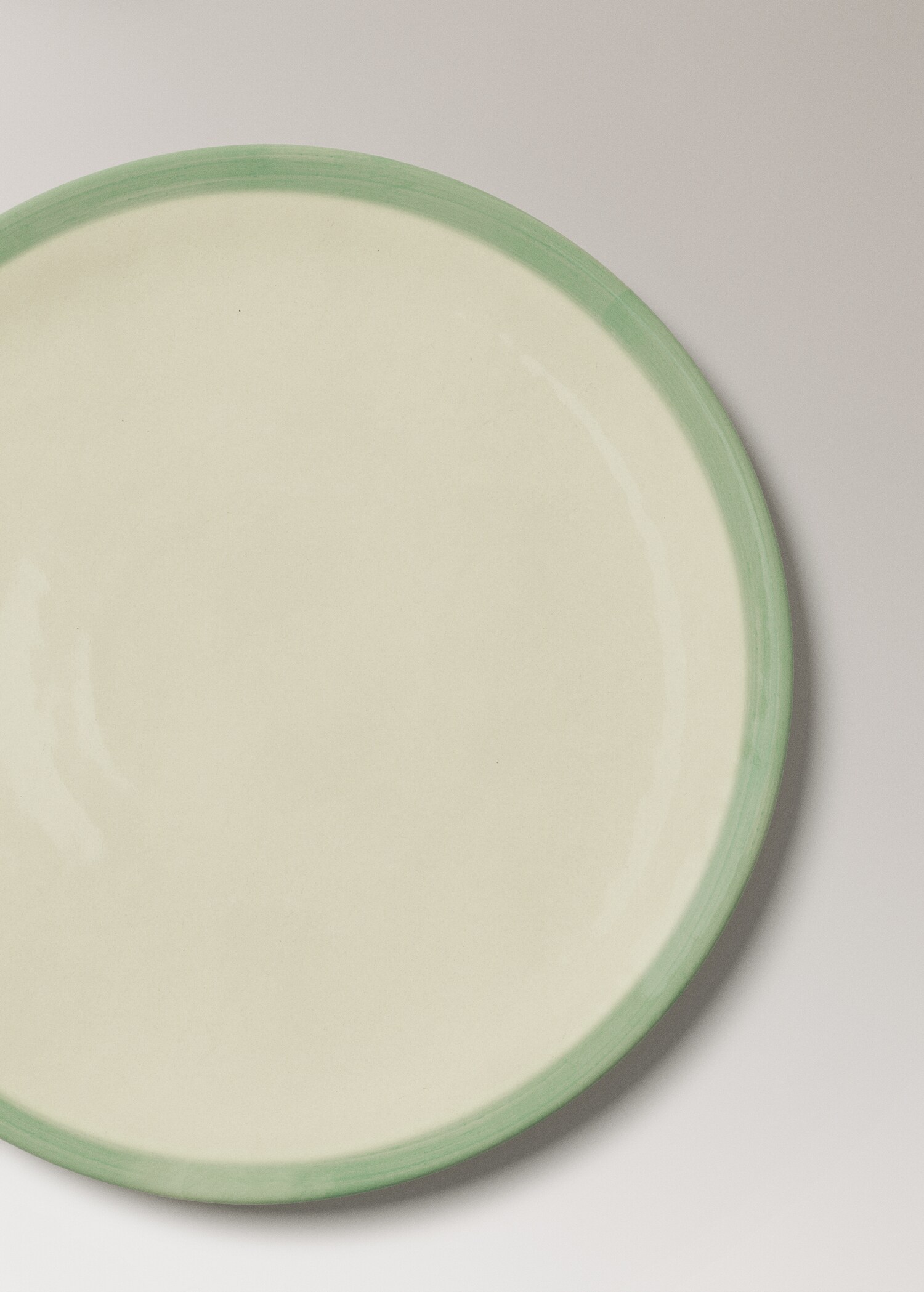 Assiette plate grès contraste - Détail de l'article 1