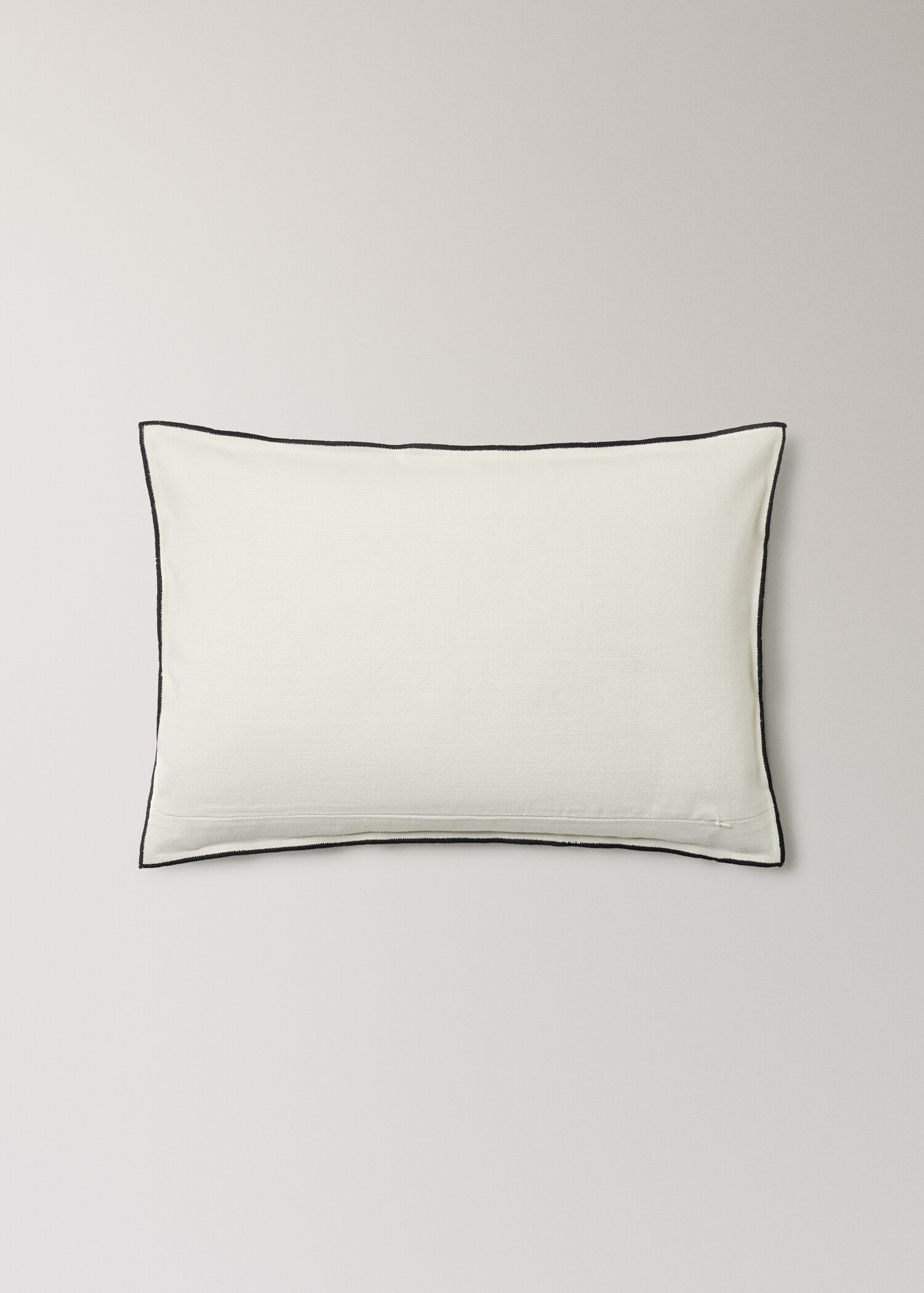 Povlak na polštář overlockový lem bavlna a len 40 x 60 cm - Detail zboží 1