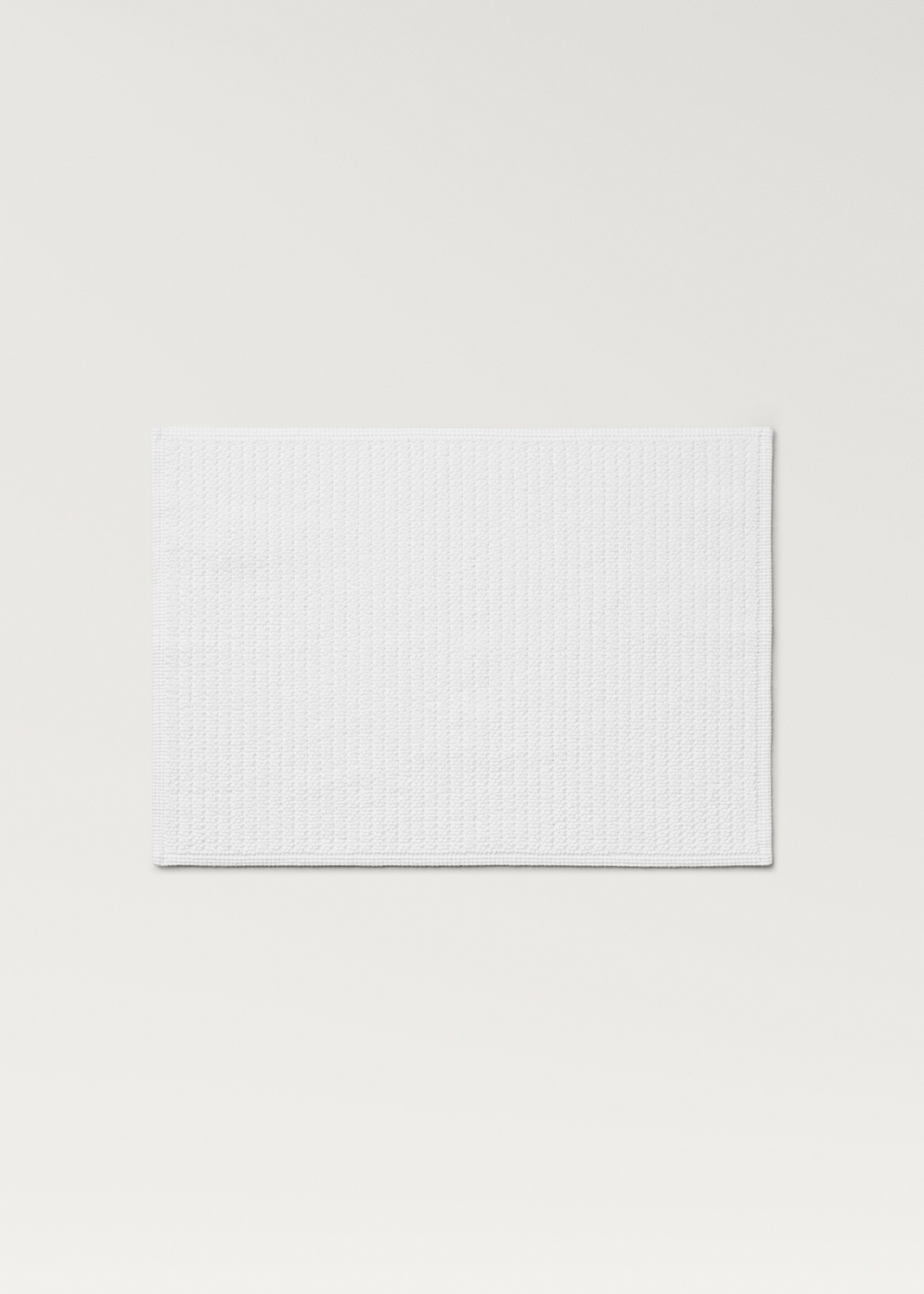 Reversible bath mat - Article without model, White. Ref: 27051527-00.