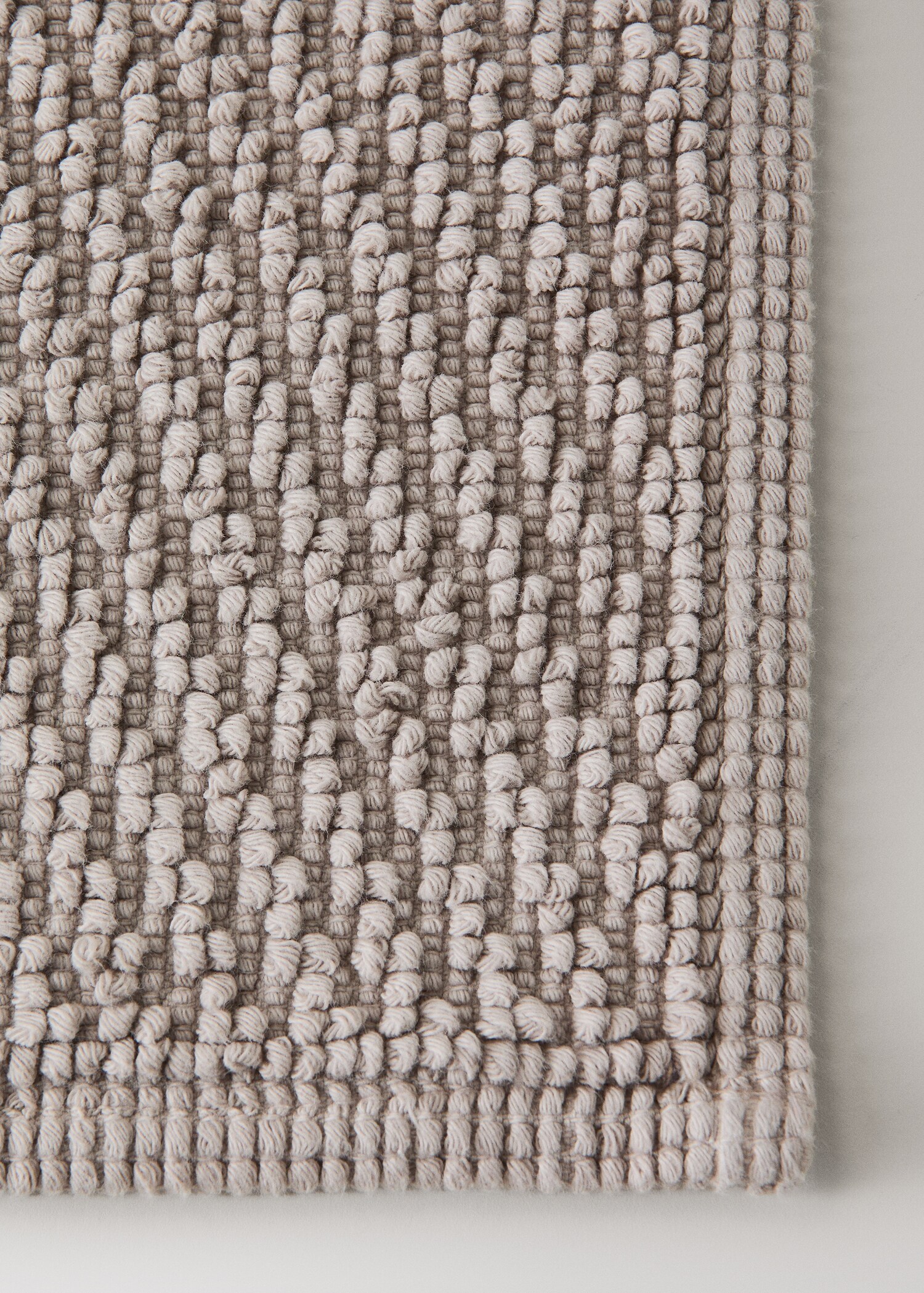 Waffle cotton looped bath mat - Details of the article 1