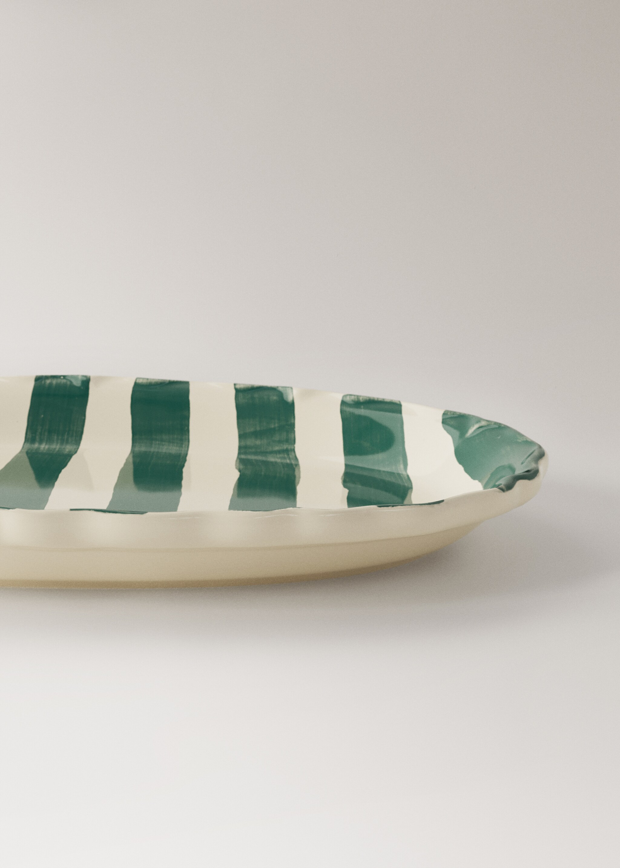 Serving dish ronda - Details of the article 2, Petrol Blue. Ref: 27051533-00.