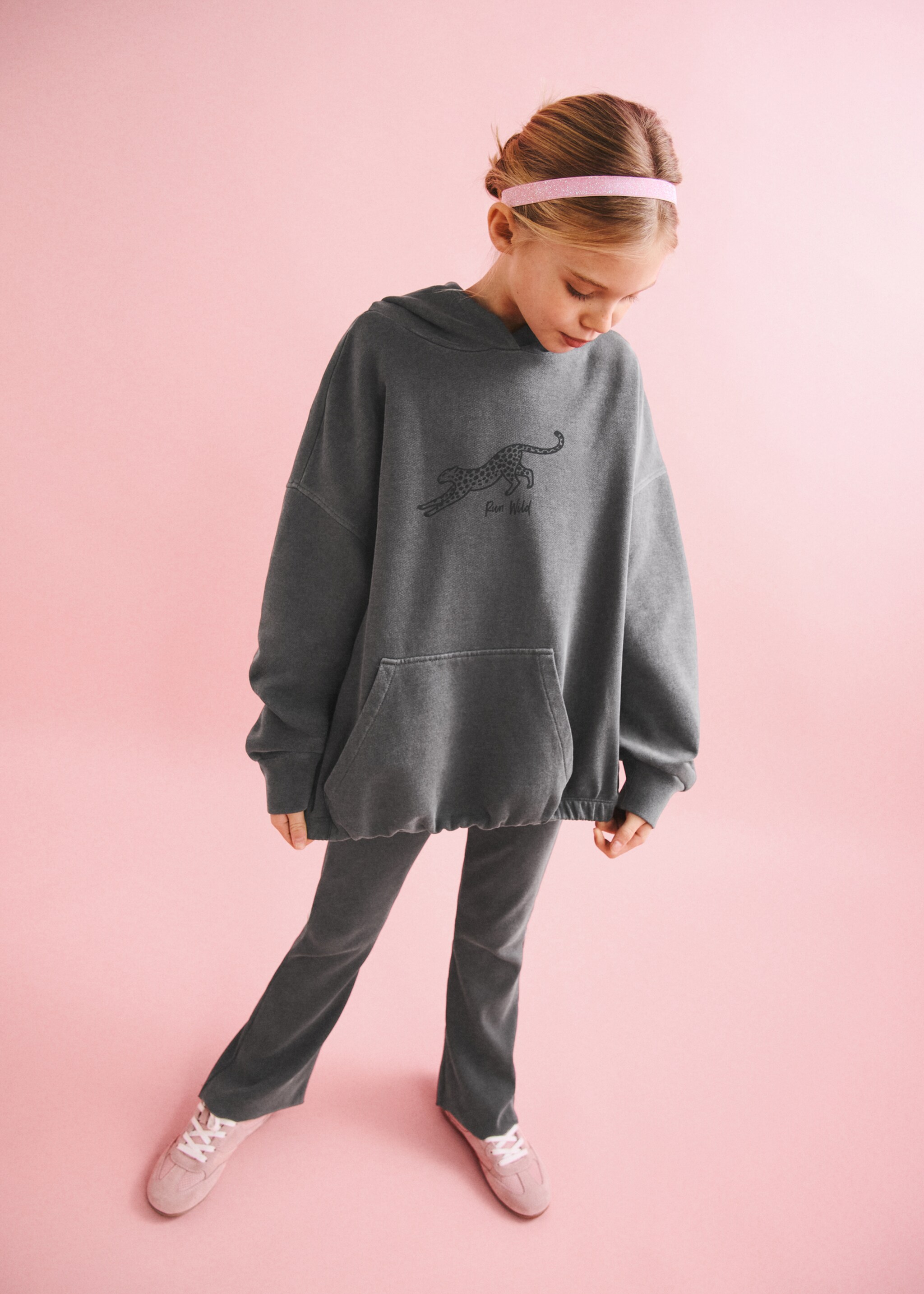 Sweatshirt wild - Medium plane, Charcoal. Ref: 27051535-00.