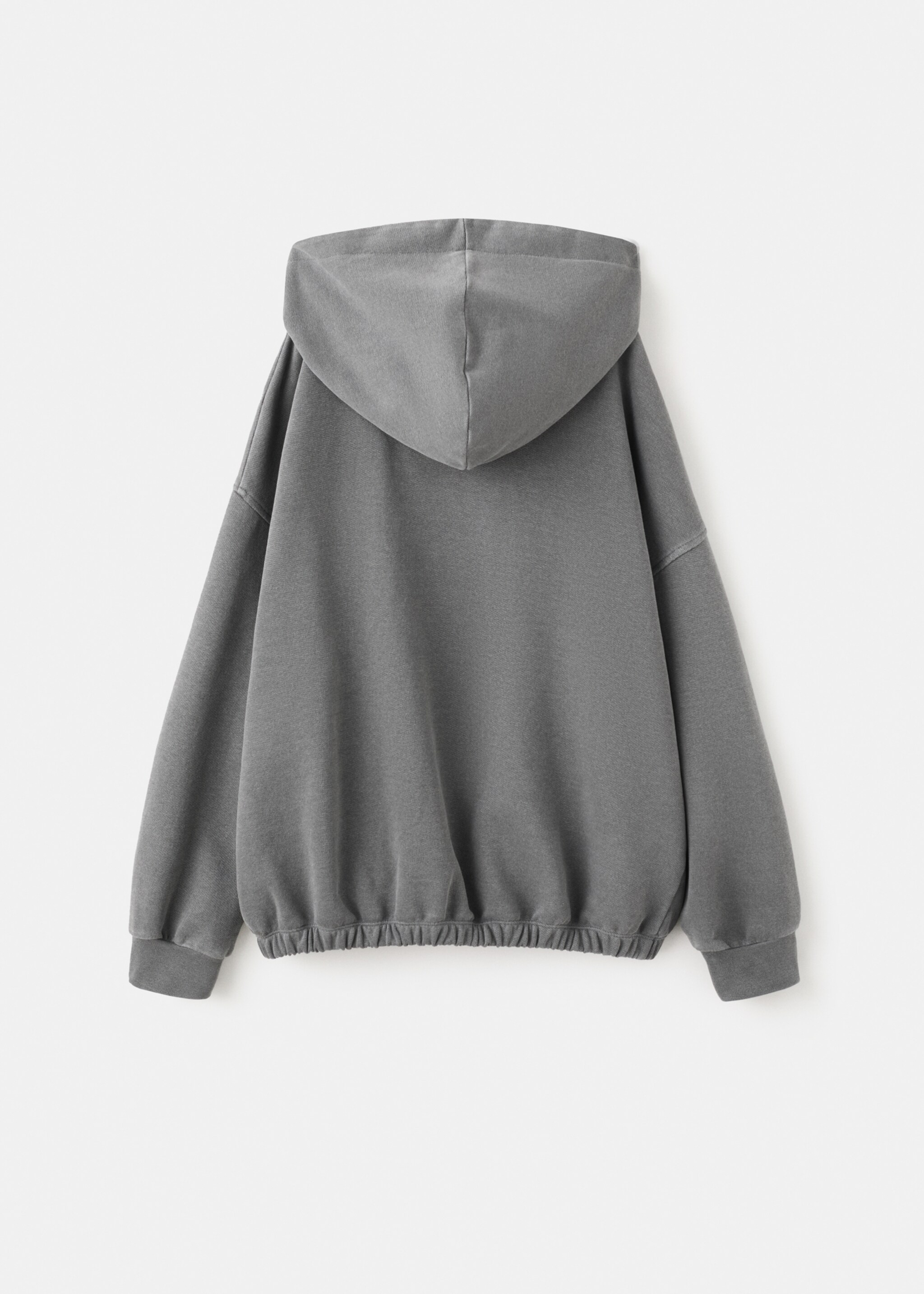 Sweatshirt wild - Reverse of the article, Charcoal. Ref: 27051535-00.