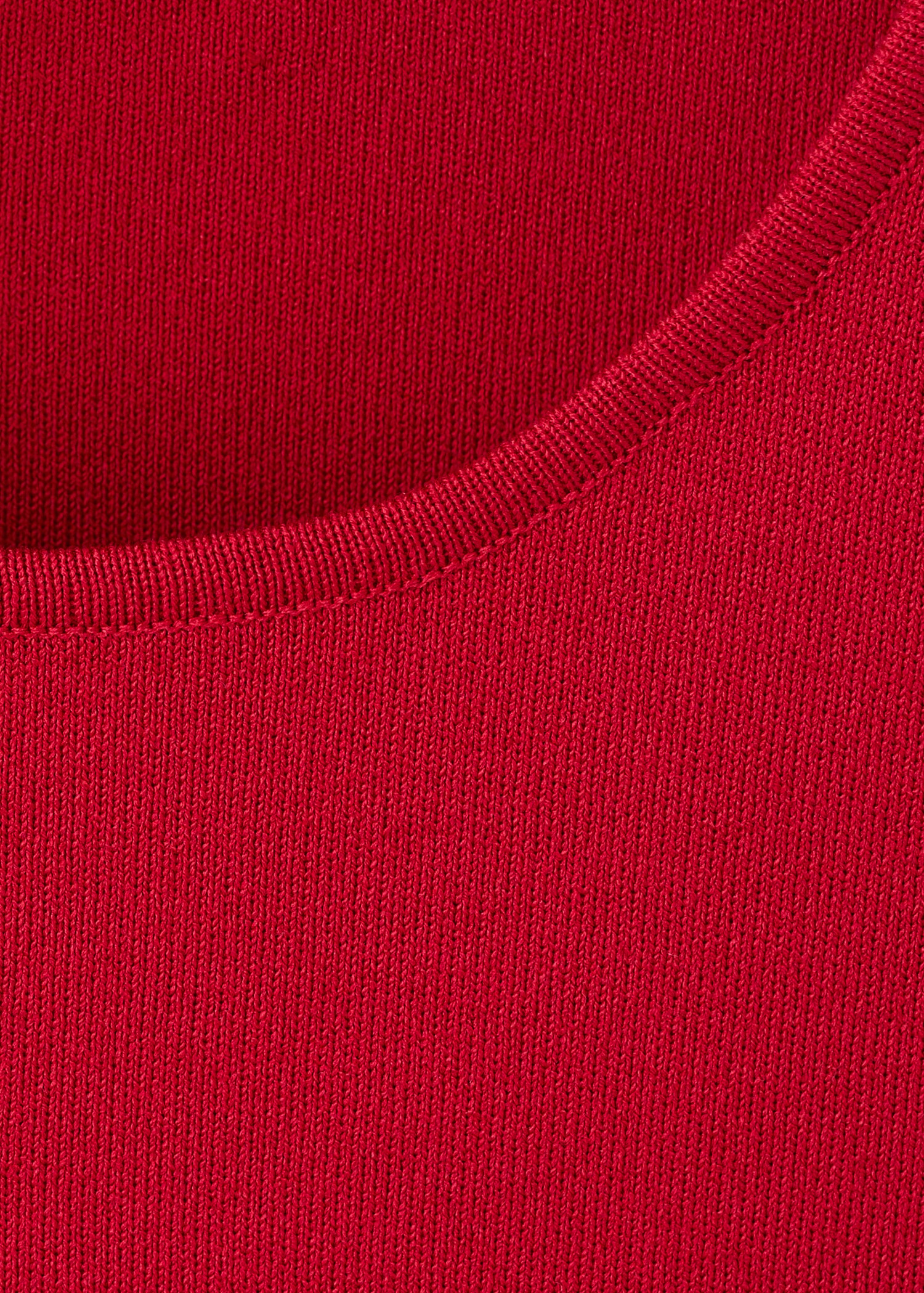 Knitted top with side buttons - Details of the article 0