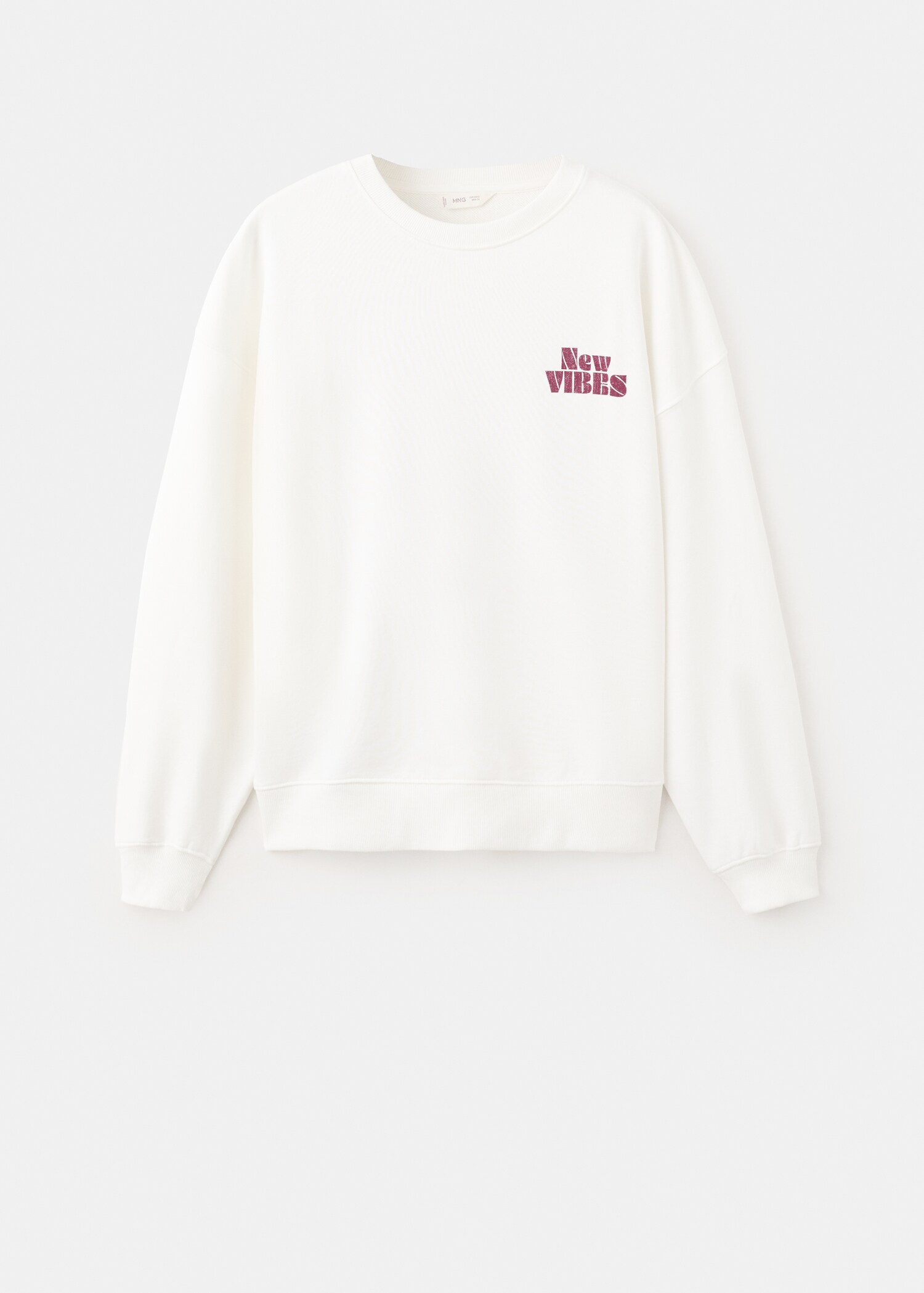 Printed cotton sweatshirt - Article without model