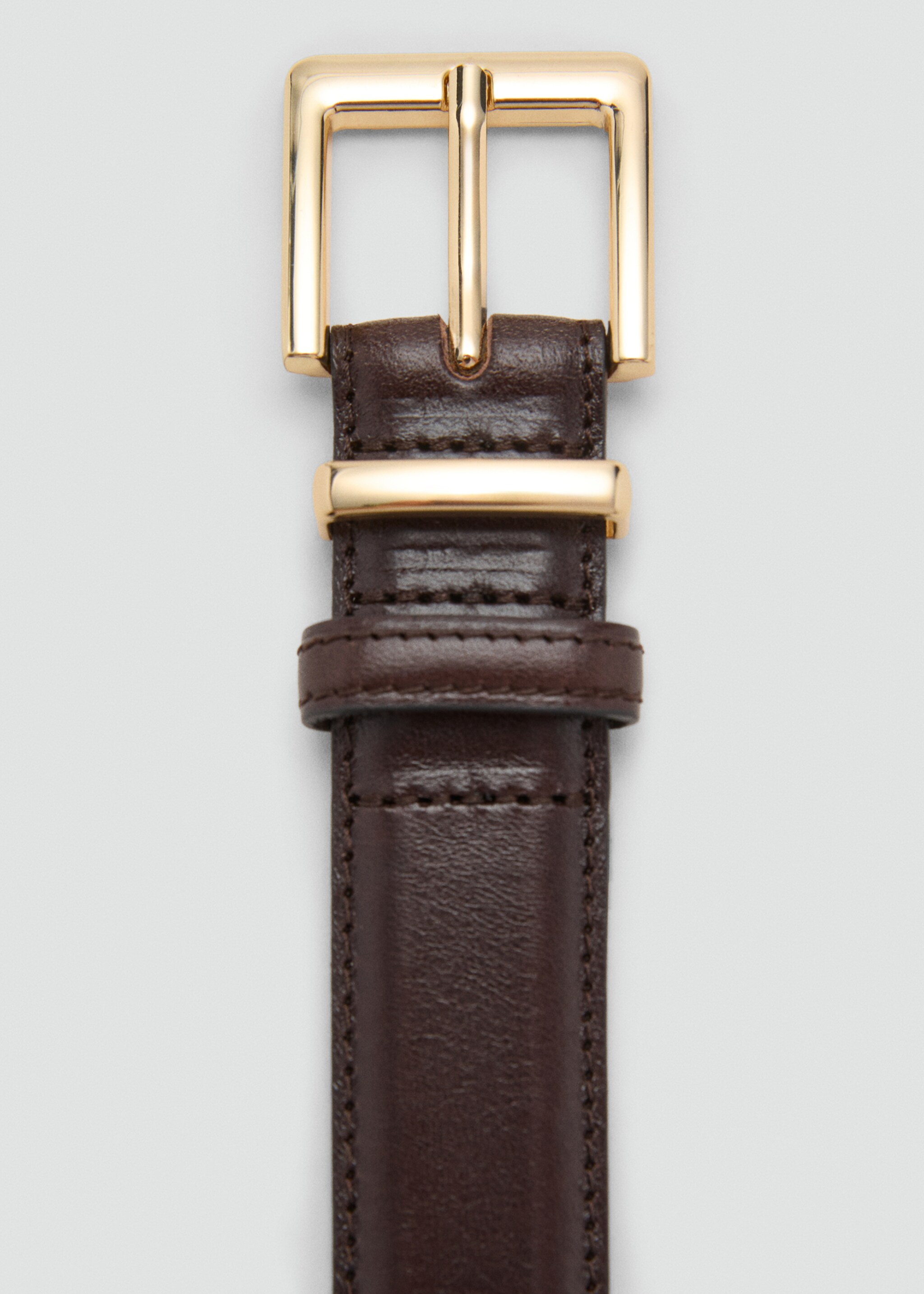 Belt selma1 - Medium plane, Chocolate. Ref: 27052554-00.