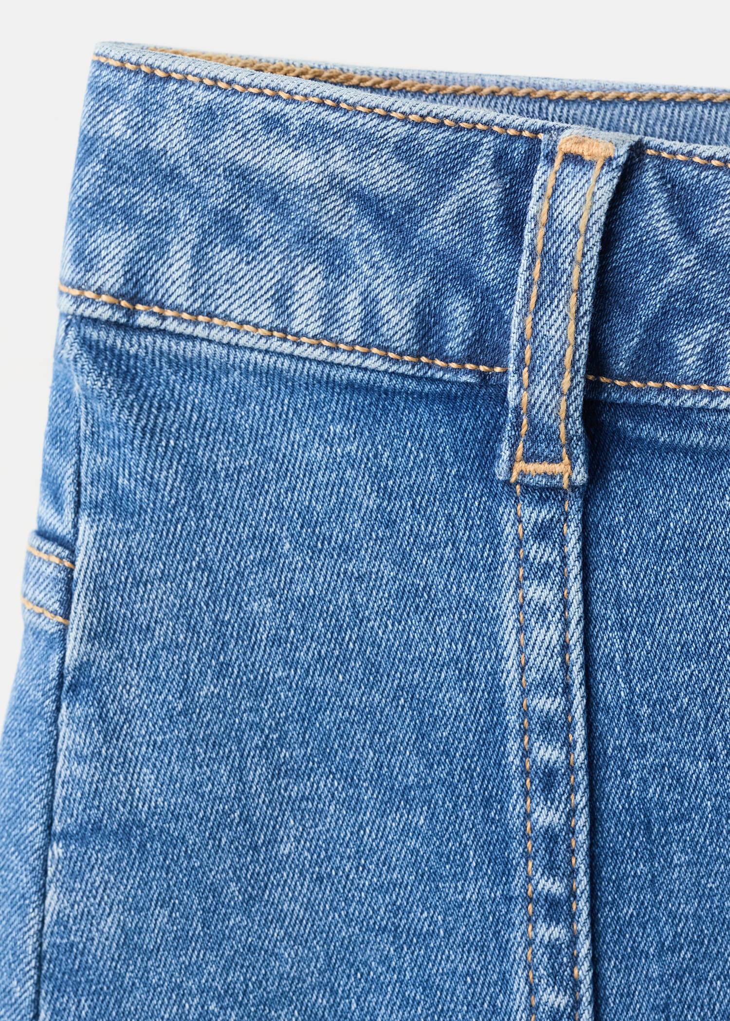 تنورة قصيرة من الدنيم - تفاصيل المنتج 8