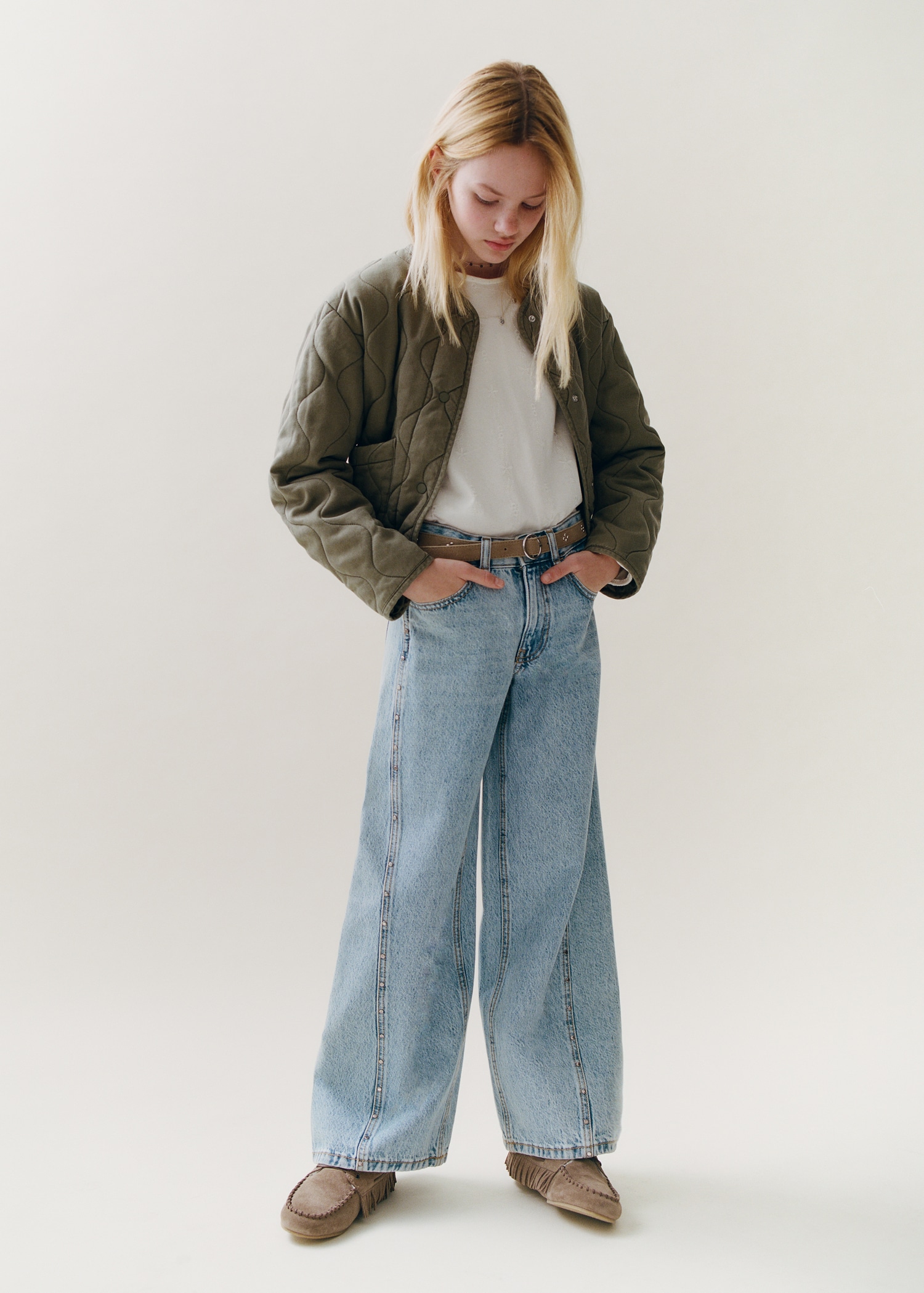 Padded lyocell jacket - Details of the article 6