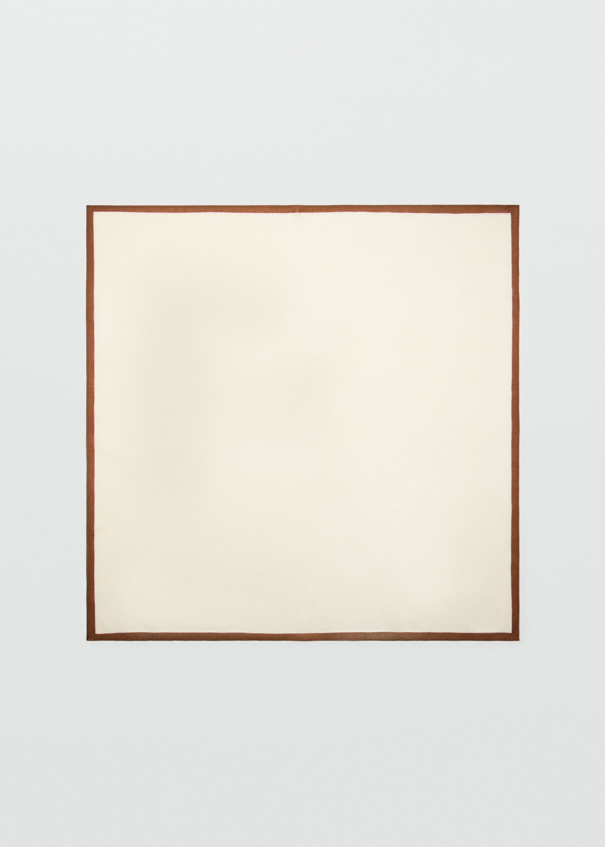 Foulard laine - Article sans modèle, Écru. Ref: 27052890-00.