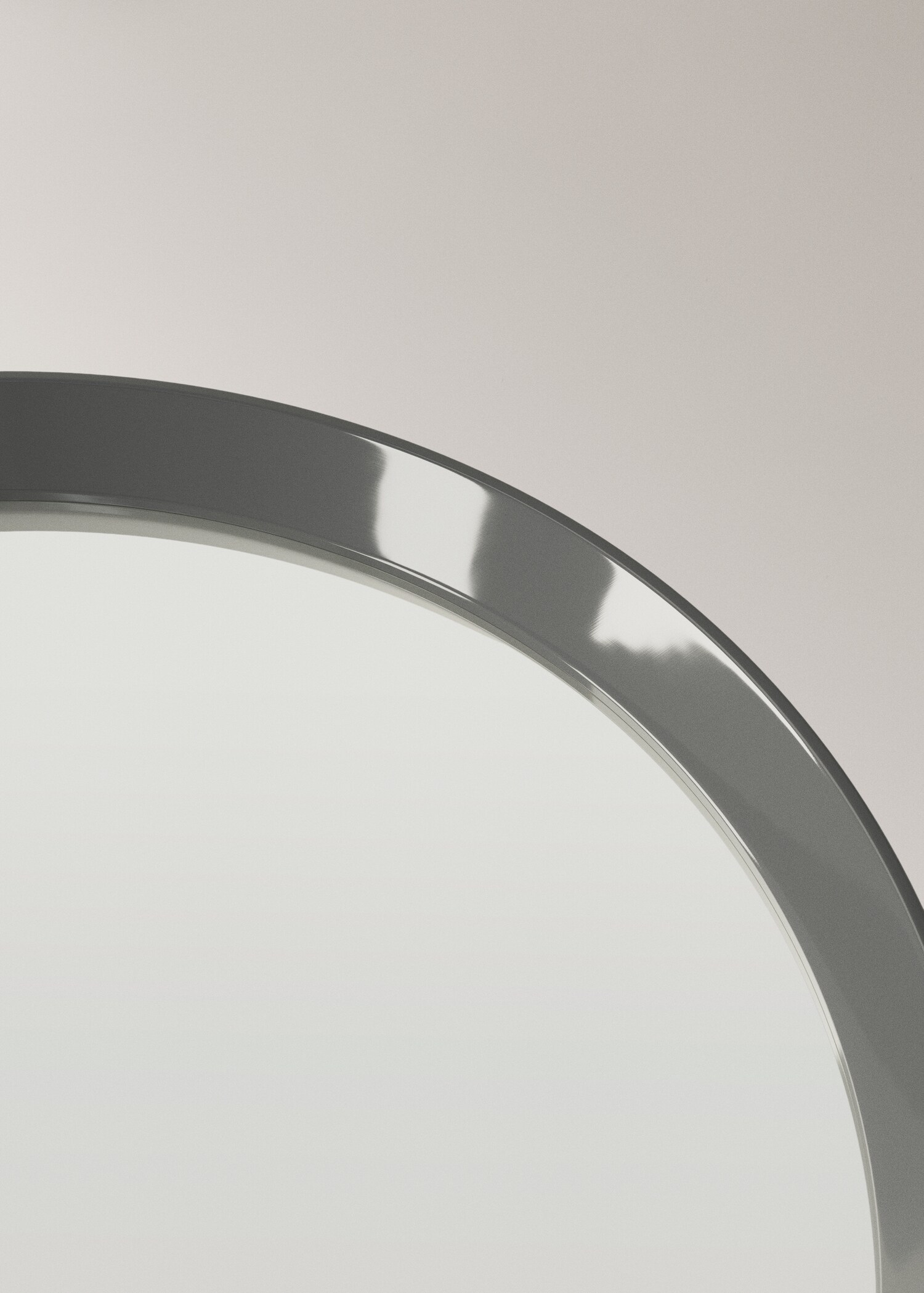 Large round lacquered mirror - Details of the article 2
