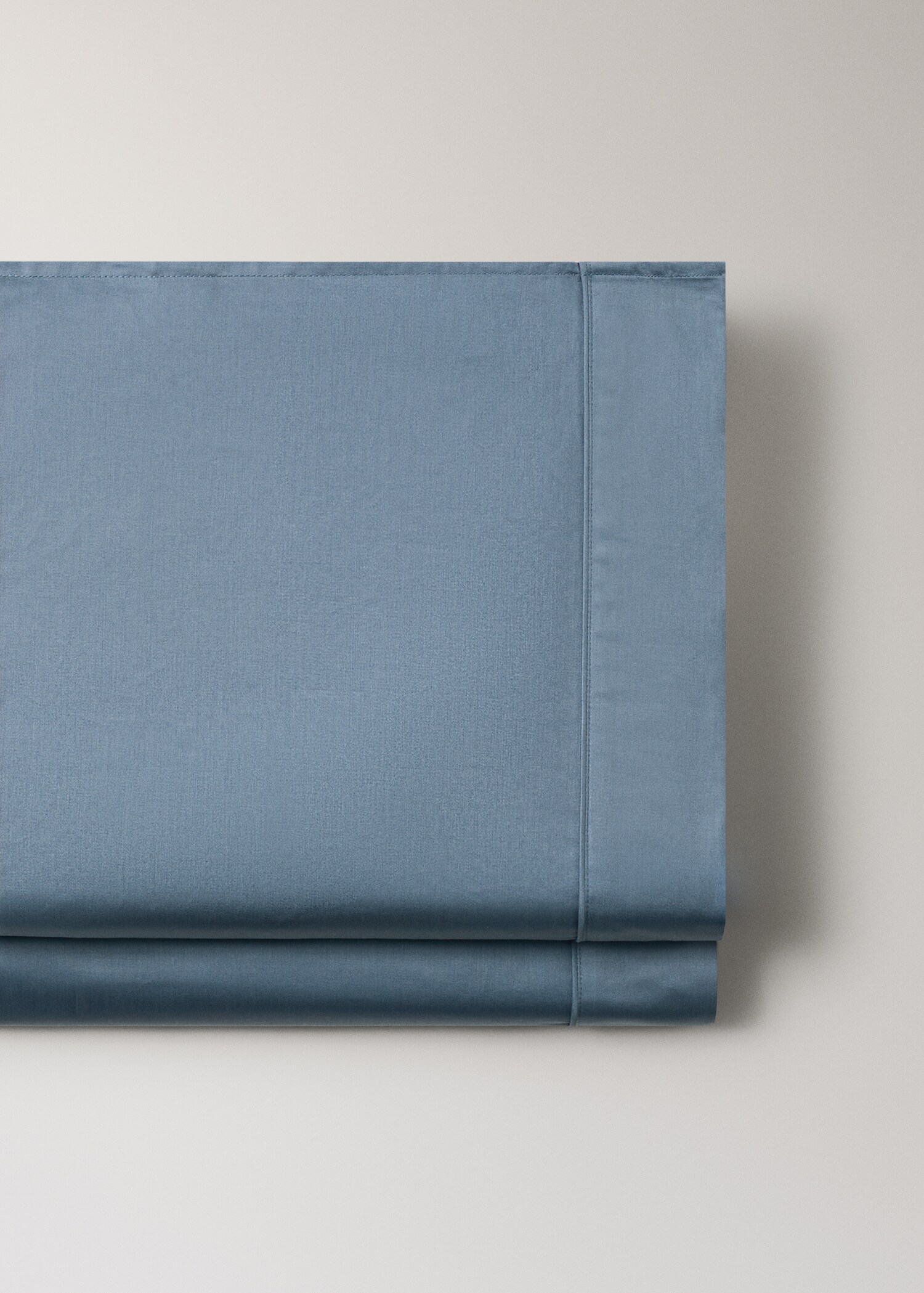 Drap plat coton satin 600 fils lit 150/160 cm - Détail de l'article 2