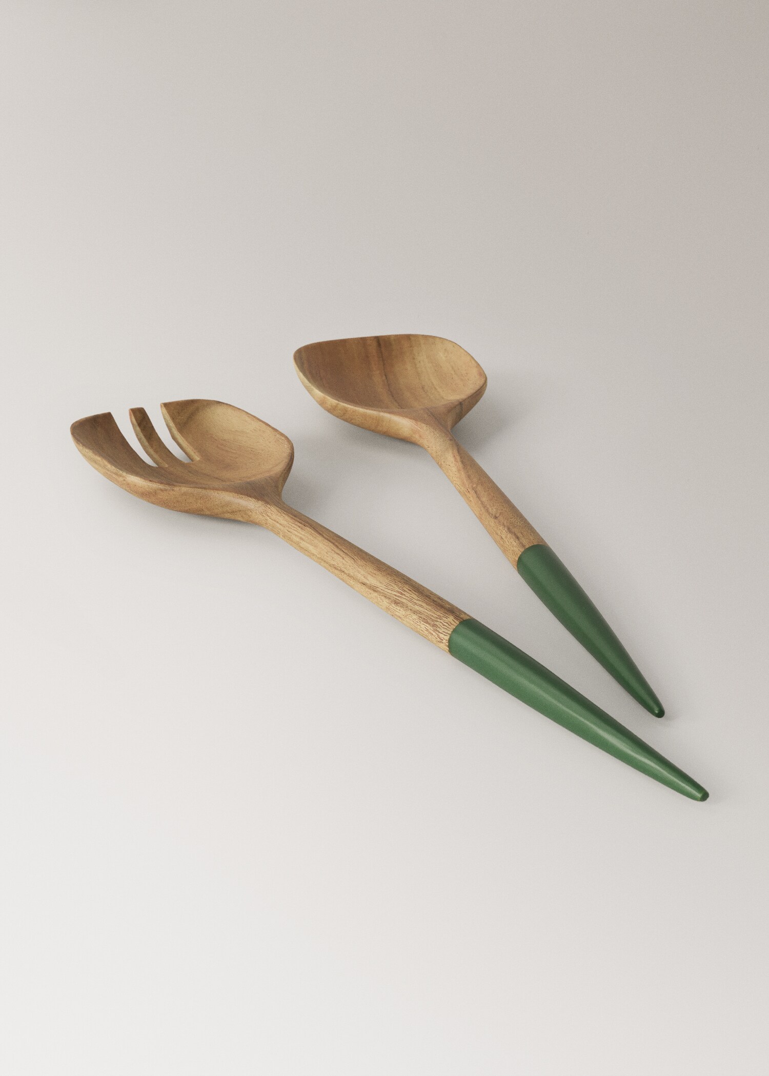 Acacia wood serving cutlery set - Details of the article 1