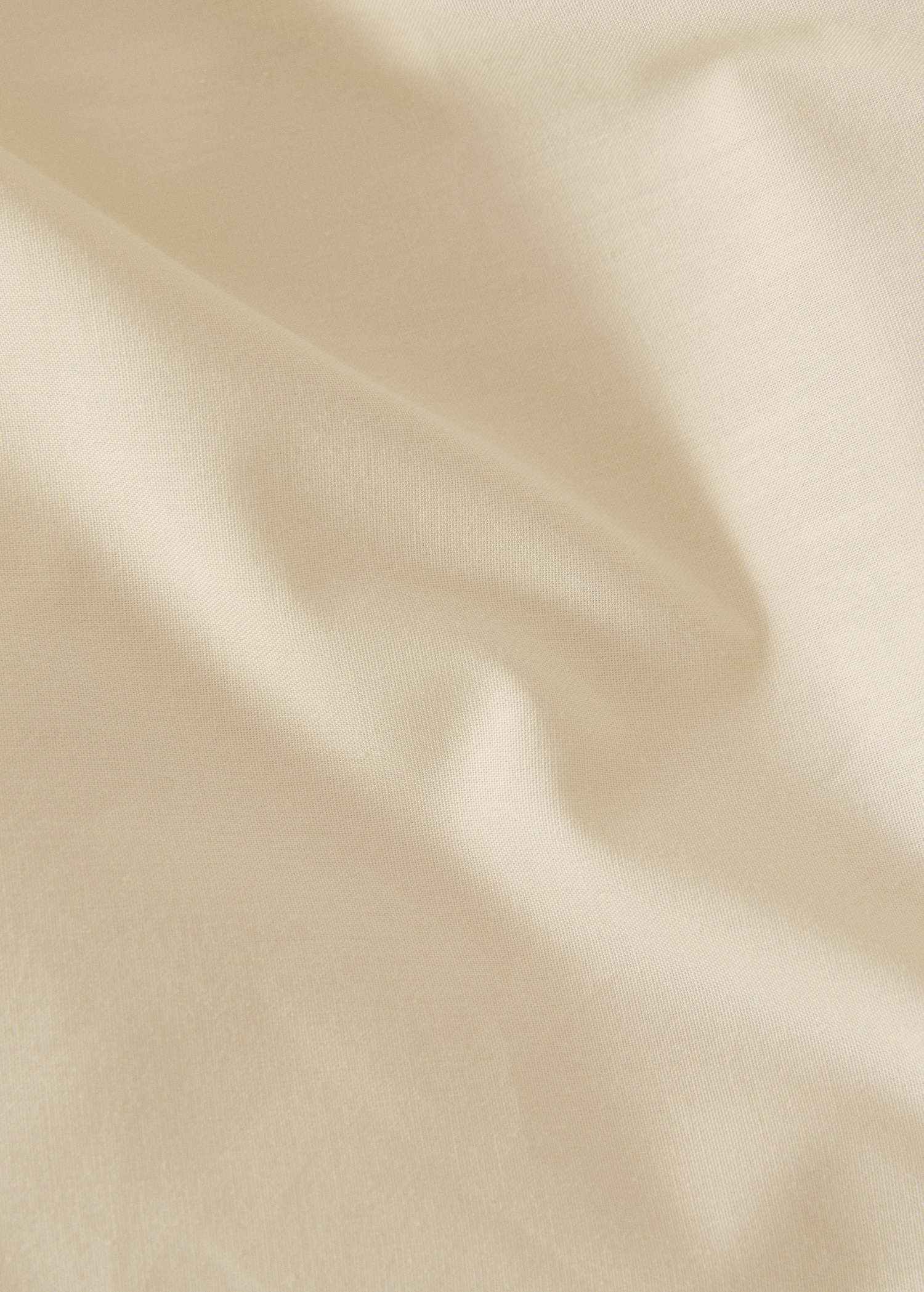 200-thread count percale cotton fitted sheet for 135/140 cm bed - Details of the article 1