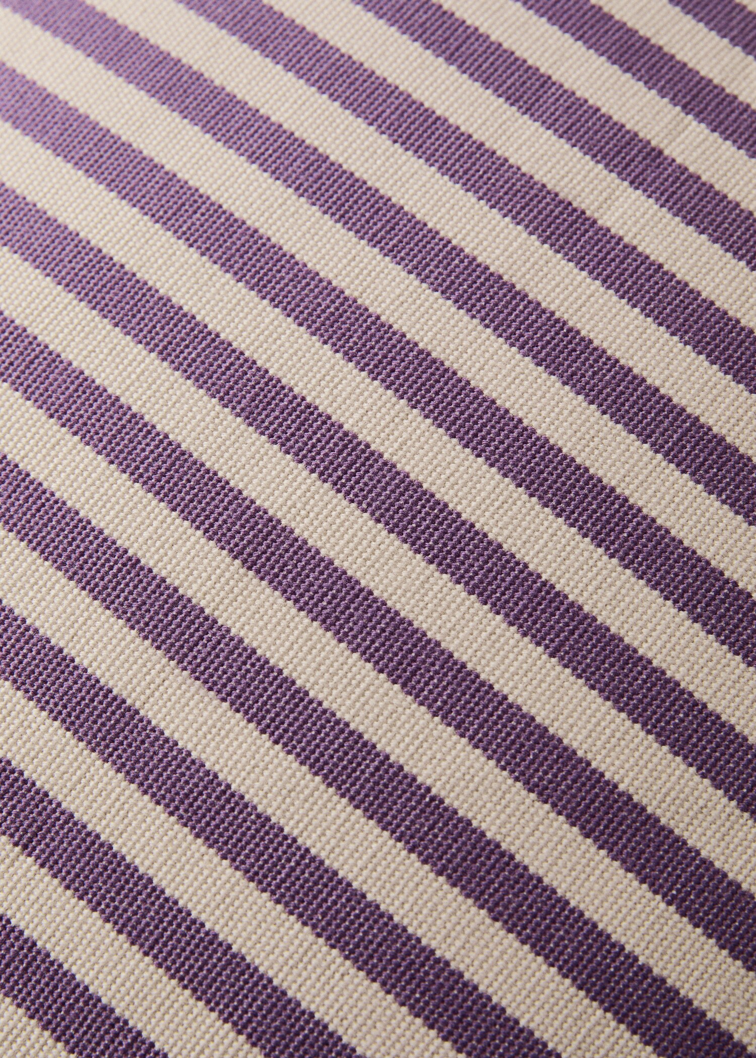 Cotton stripe cushion cover 50x50cm - Details of the article 3