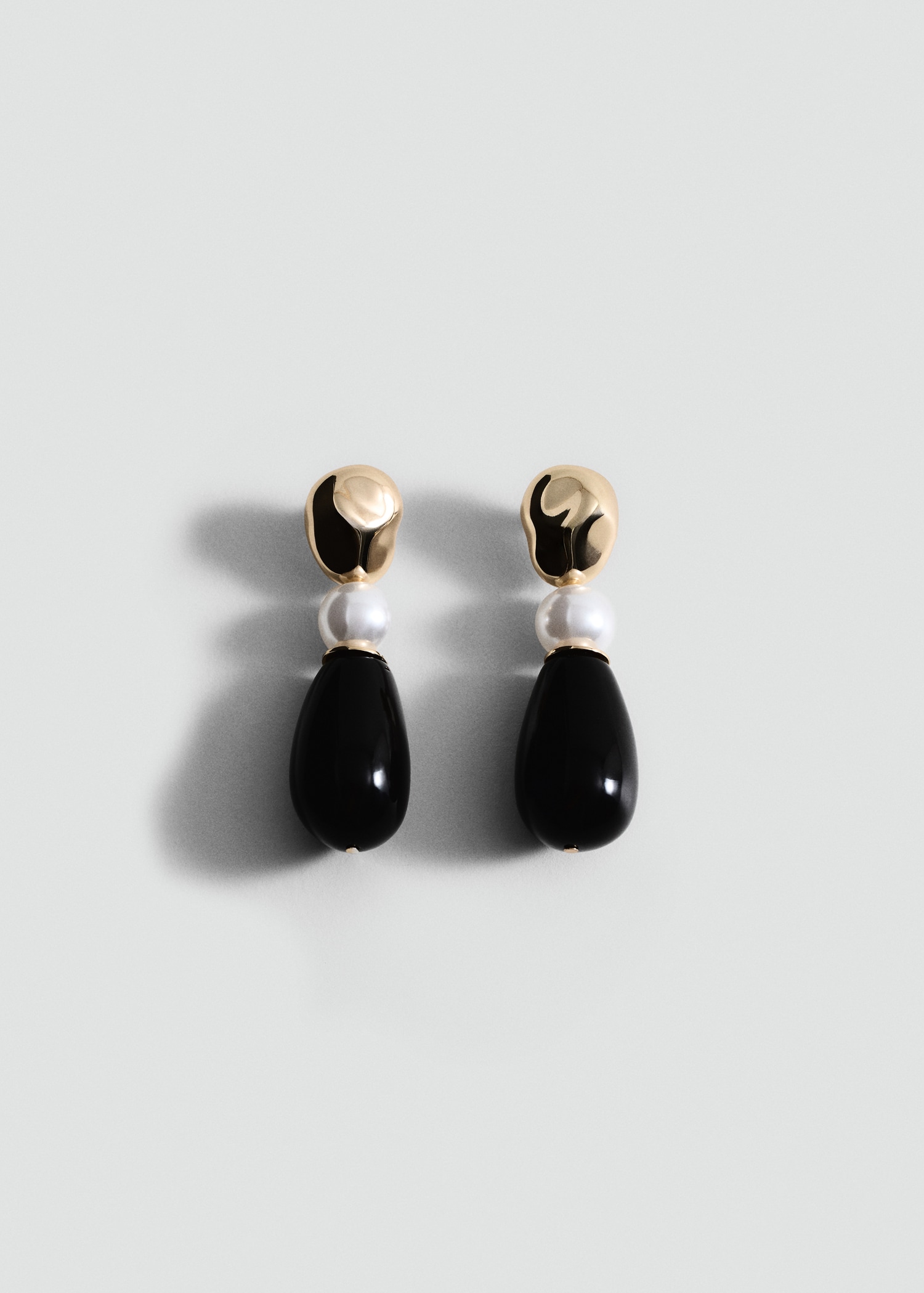 Mixed pendant earrings - Article without model