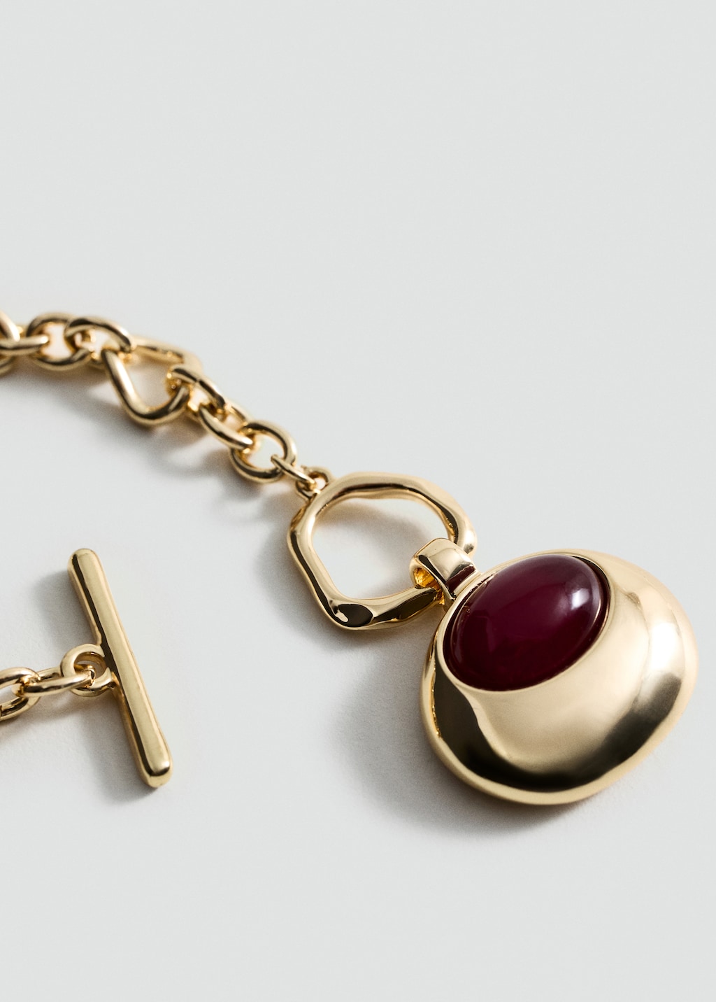 Link circle necklace - image 2