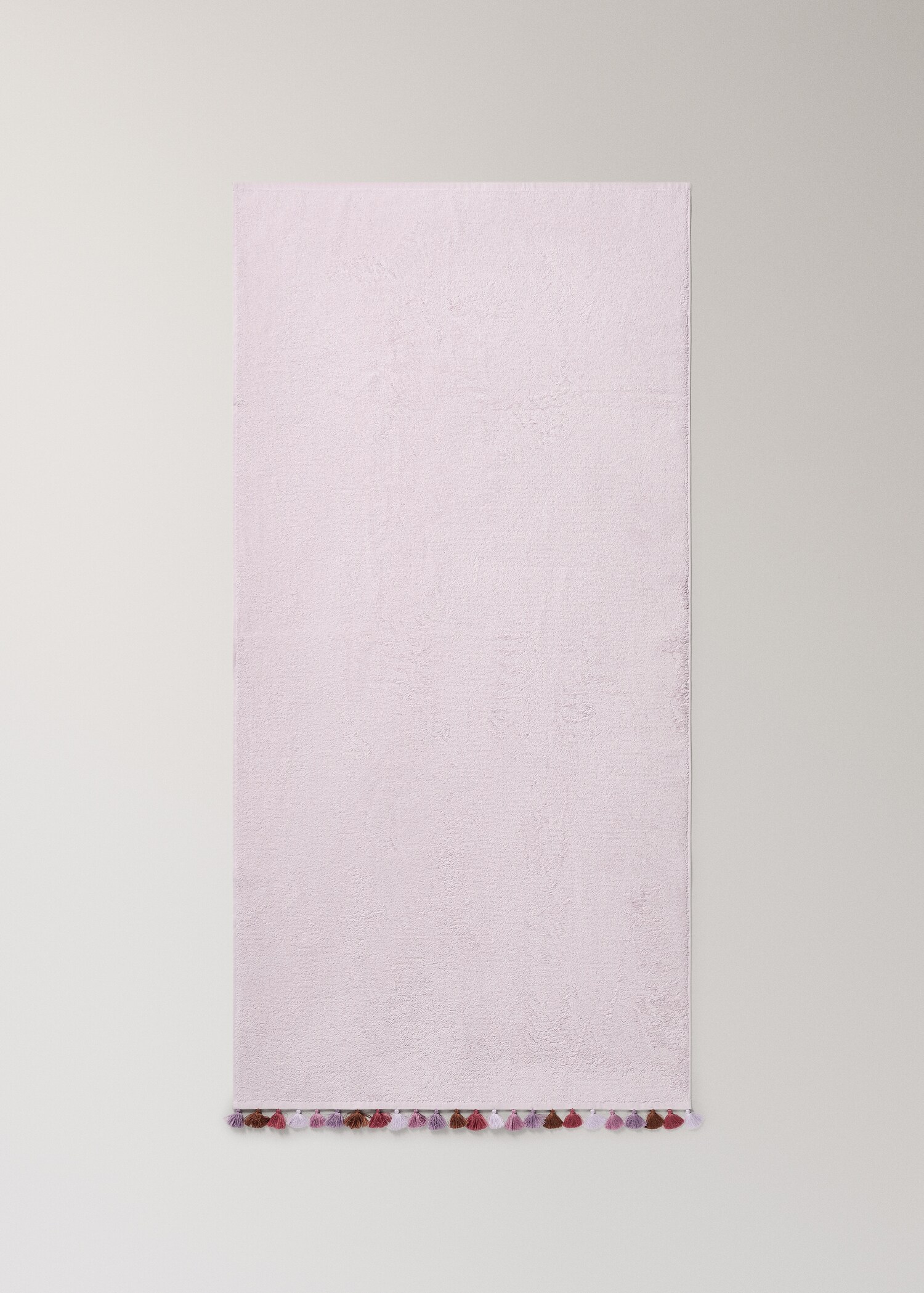 Kinder-Baumwoll-Duschtuch mit bunten Pompons - Detail des Artikels 3