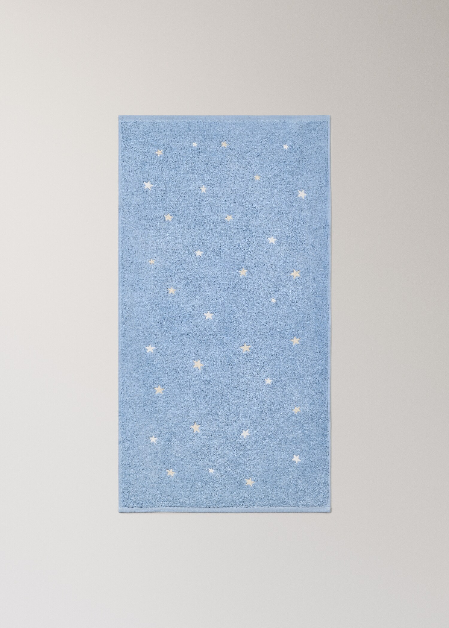 Children's hand towel with fluorescent stars - Details of the article 3