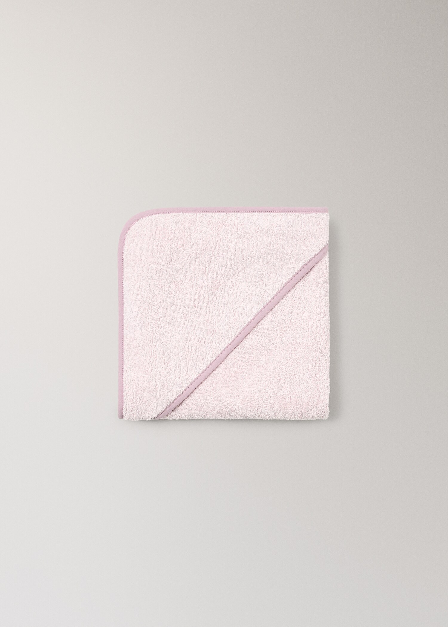 Children's bath cape with contrasting trim - Details of the article 3