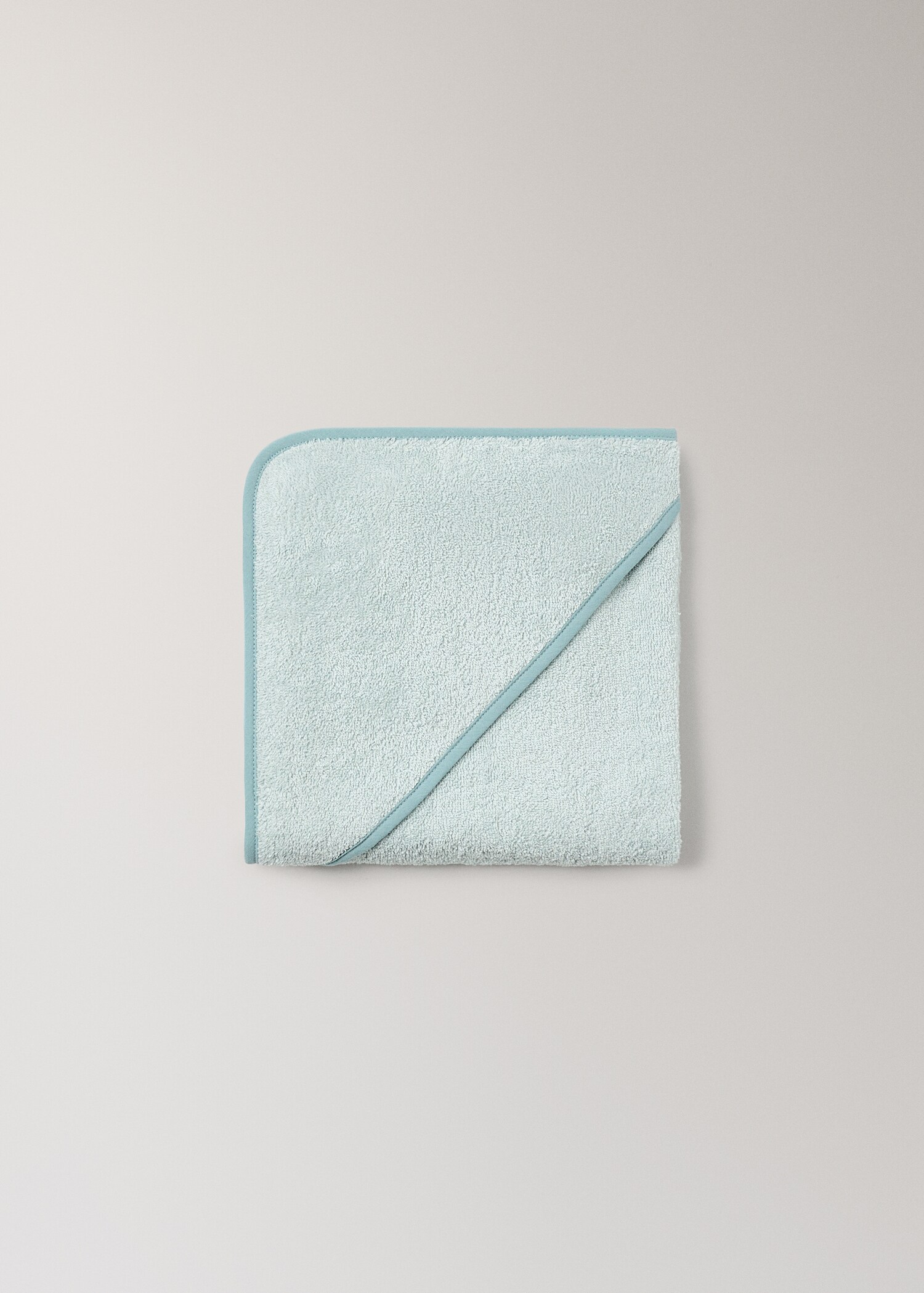Children's bath cape with contrasting trim - Details of the article 3