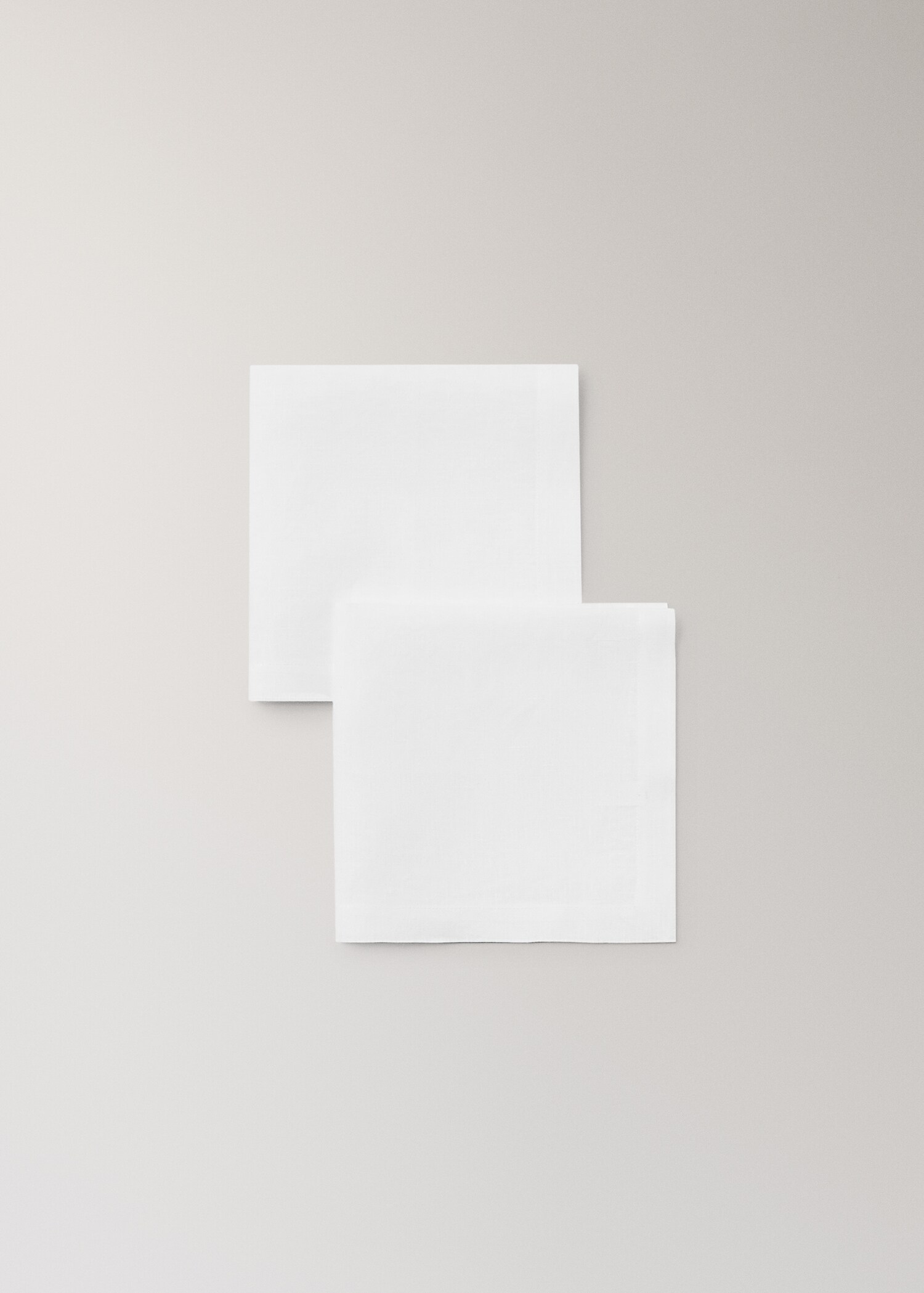 100% Leinen-Servietten - Detail des Artikels 1