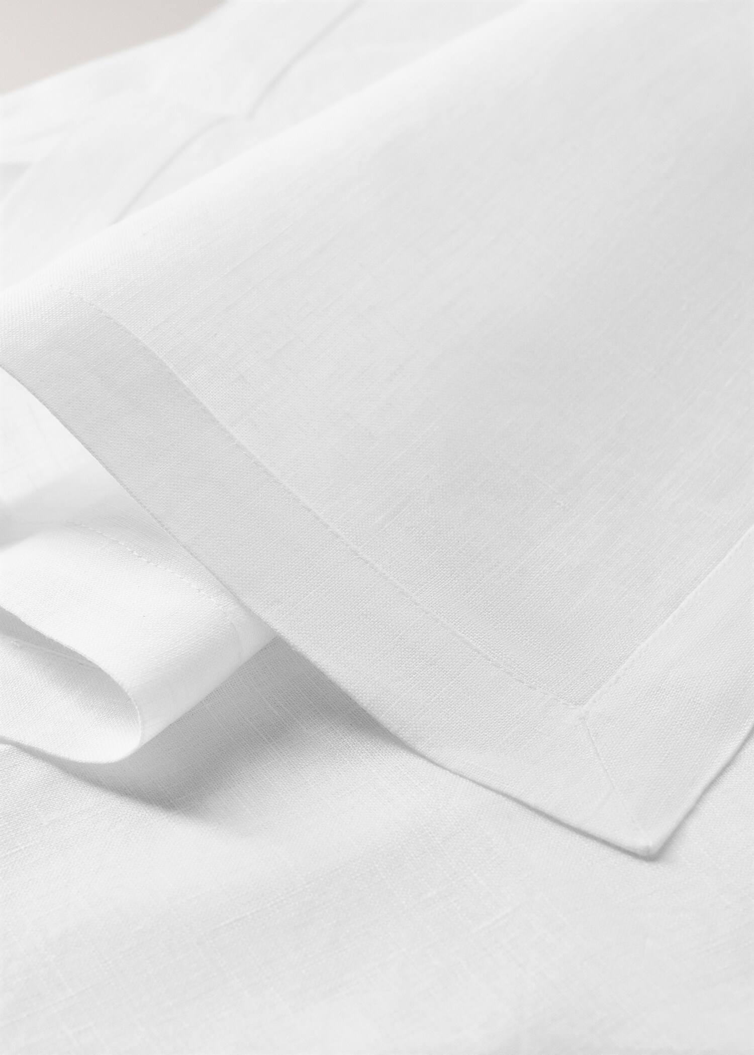 100% Leinen-Servietten - Detail des Artikels 2