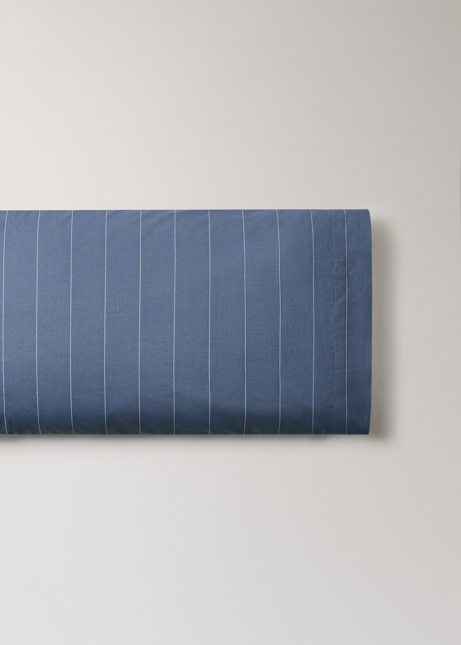Funda de almohada 100% algodón rayas reversible 45x110 cm - Artículo sin modelo