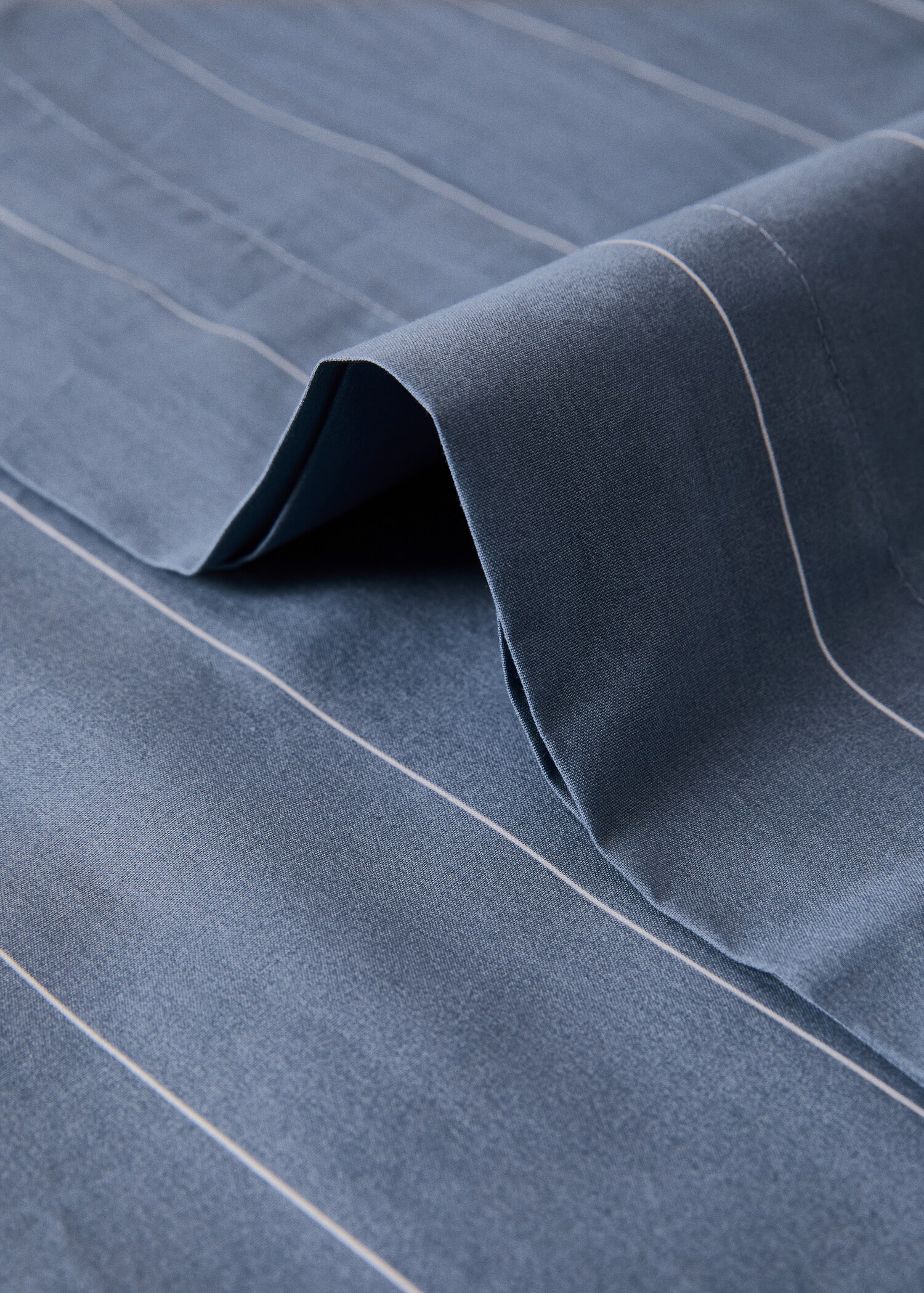 Funda de almohada 100% algodón rayas reversible 45x110 cm - Detalle del artículo 1