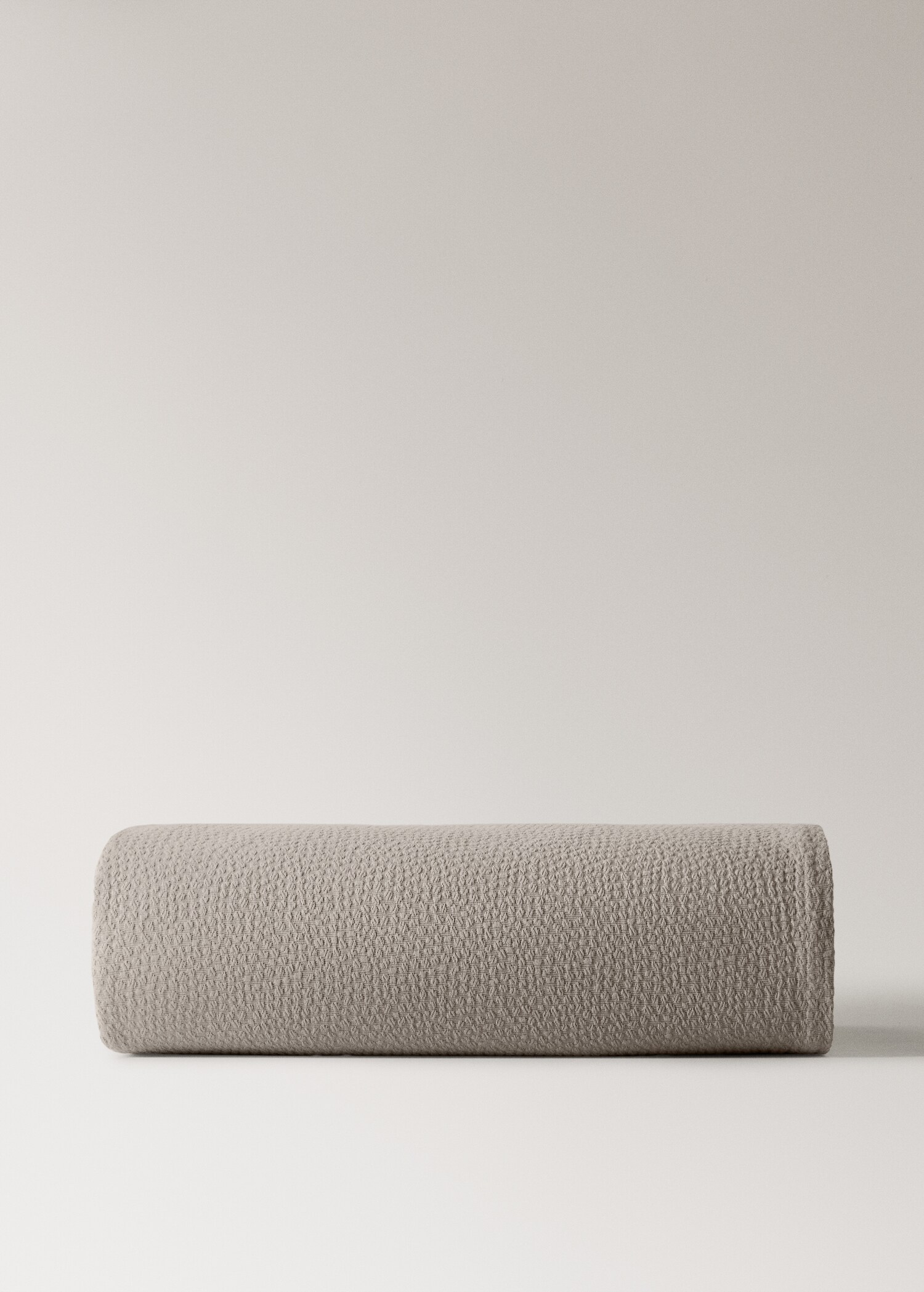 Jacquard cotton bedspread with texture for 150/160 cm bed - Article without model