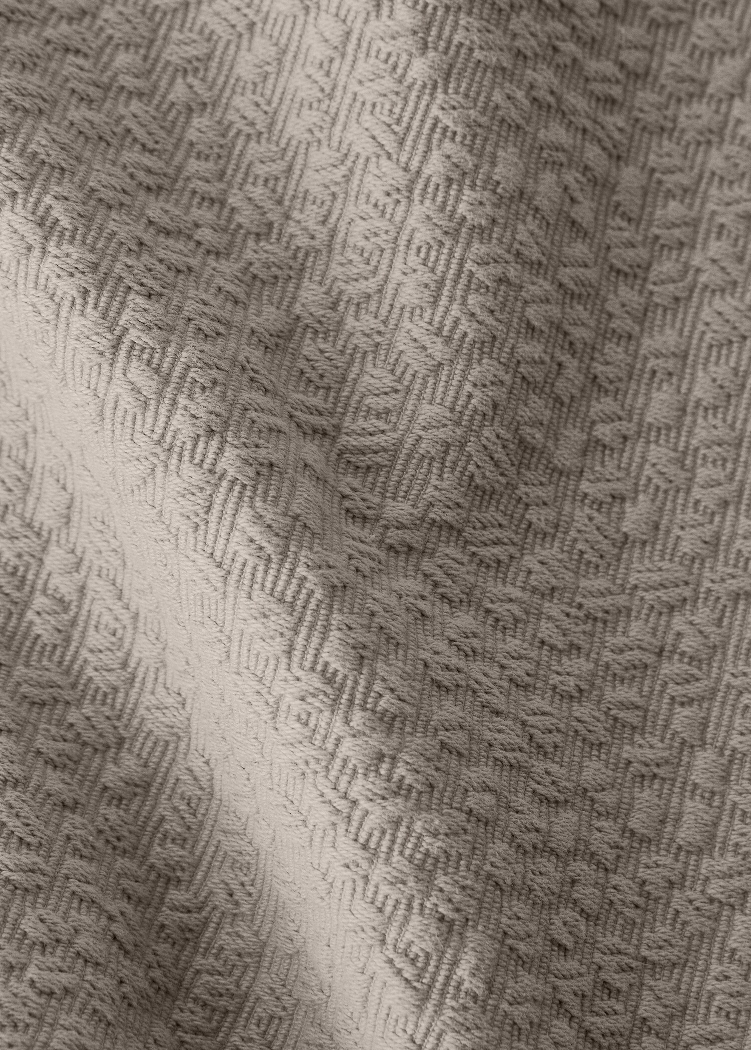 Jacquard cotton bedspread with texture for 150/160 cm bed - Details of the article 2