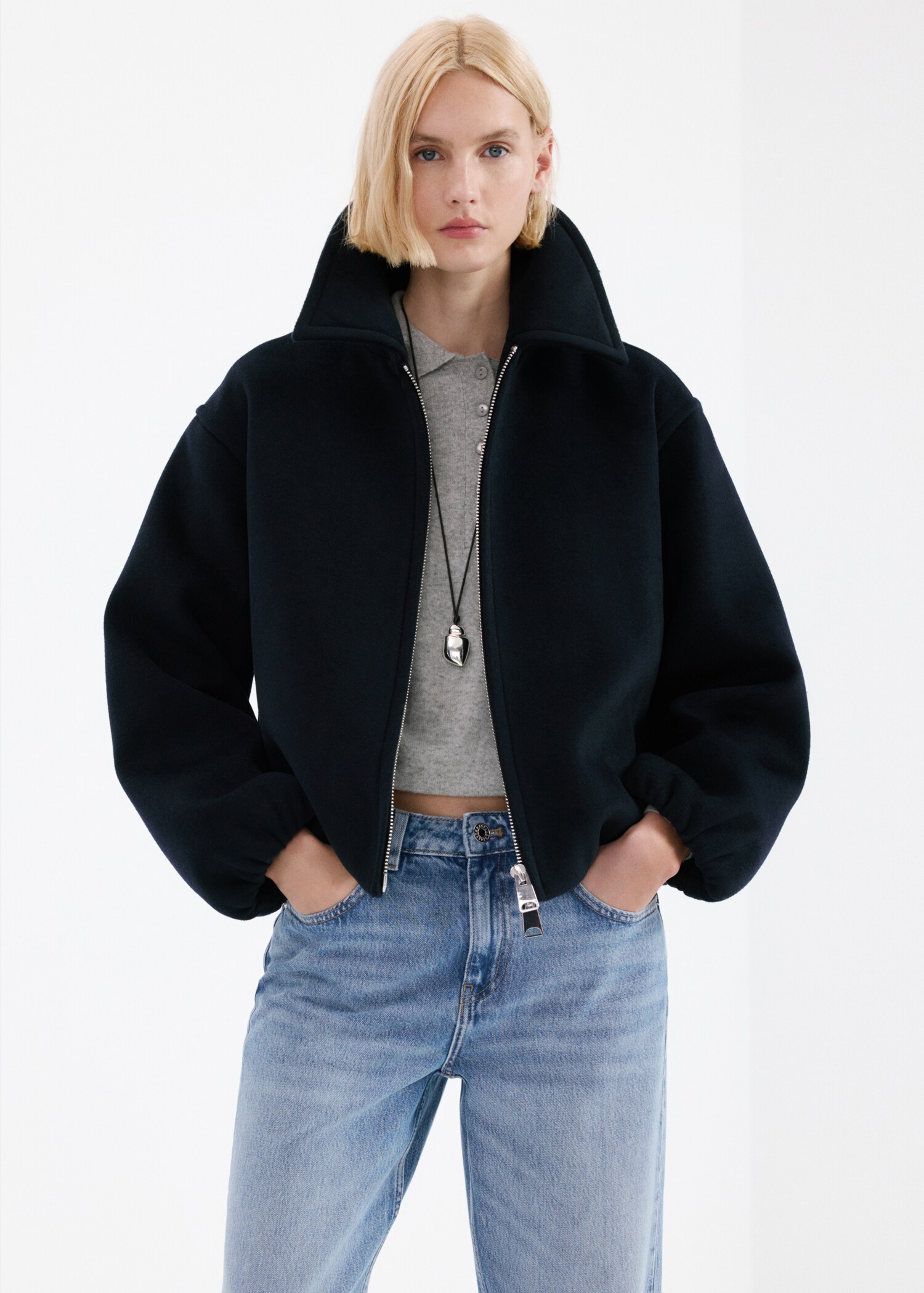 Jean droit taille basse - Détail de l'article 1