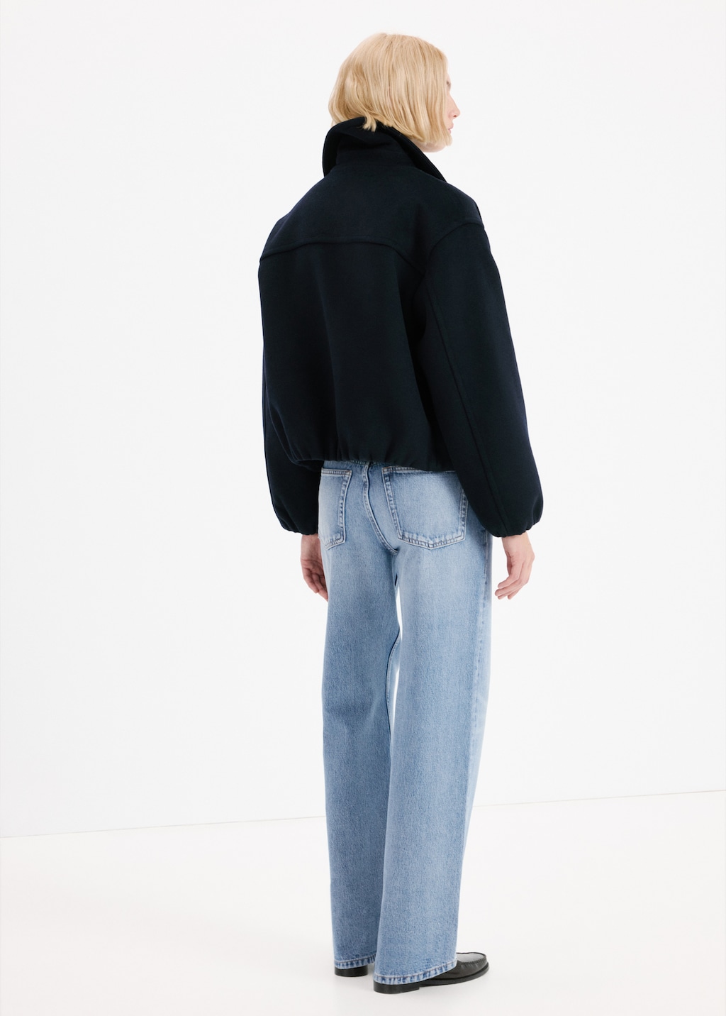 Straight low-waist jeans - image 3
