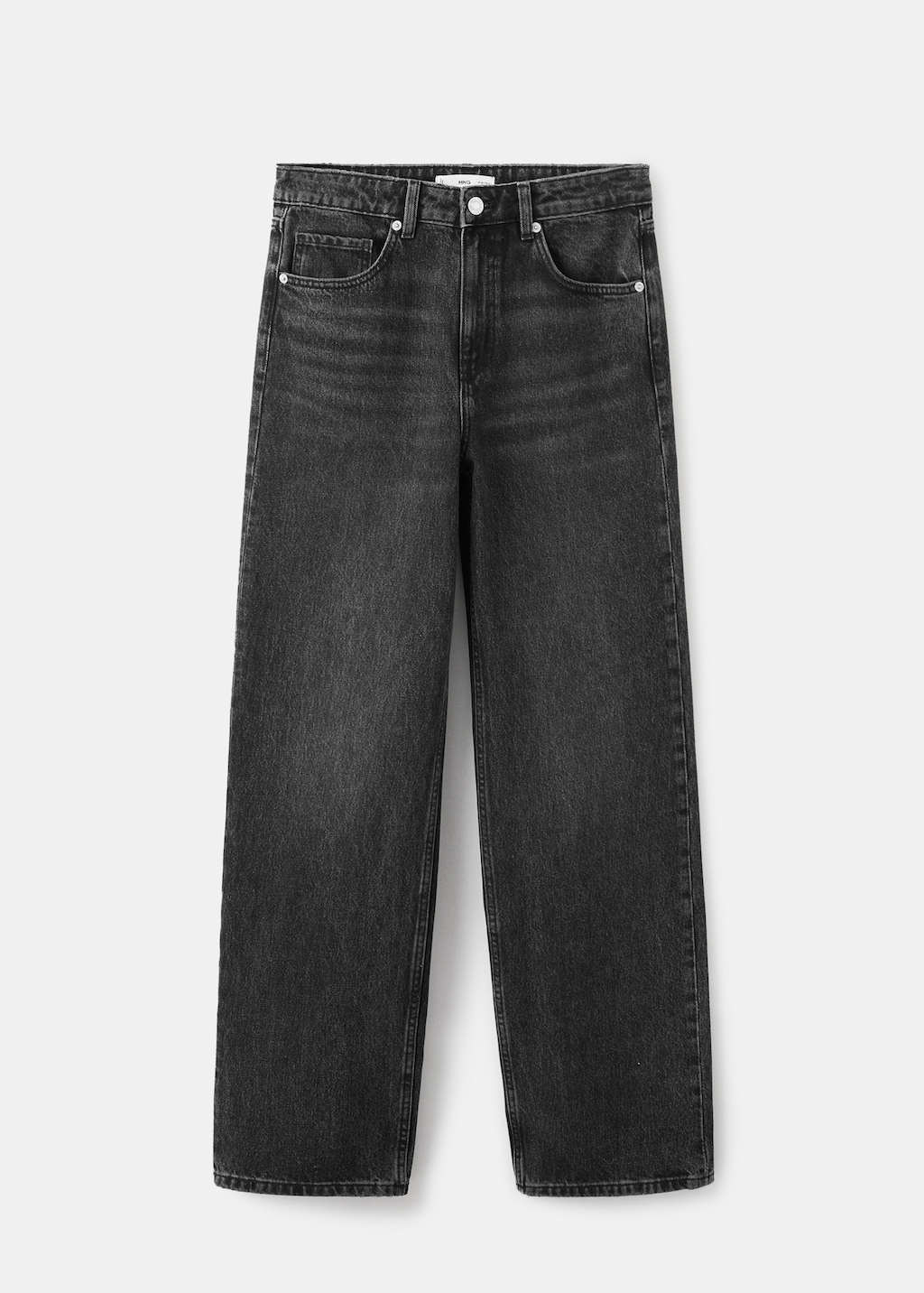 Mango Straight low-waist jeans