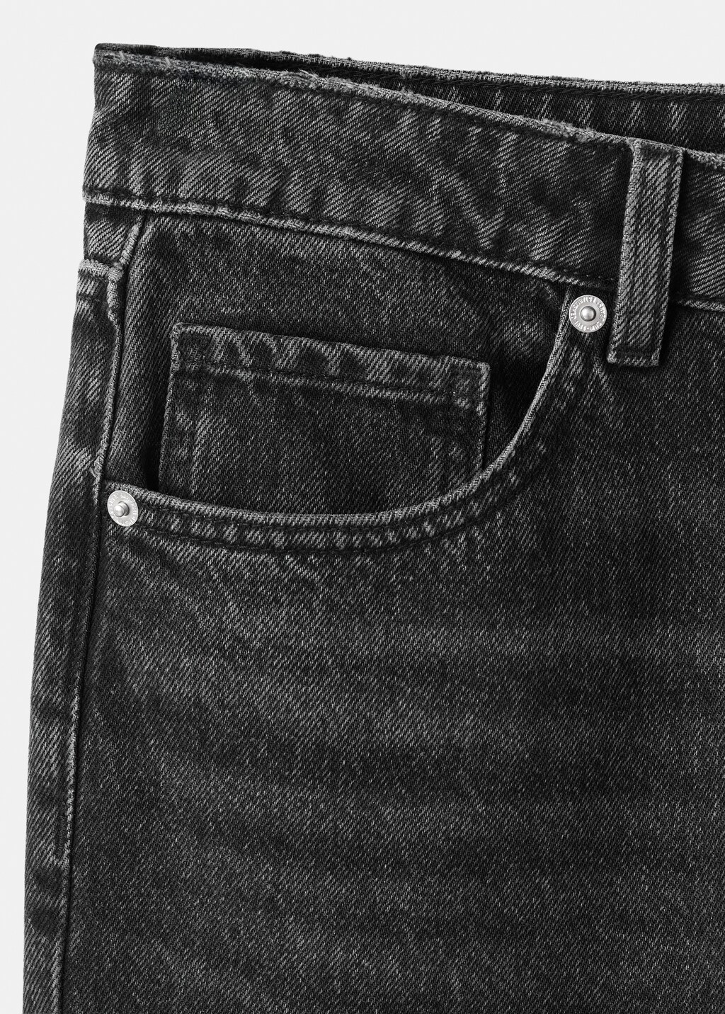 Mango Straight low-waist jeans