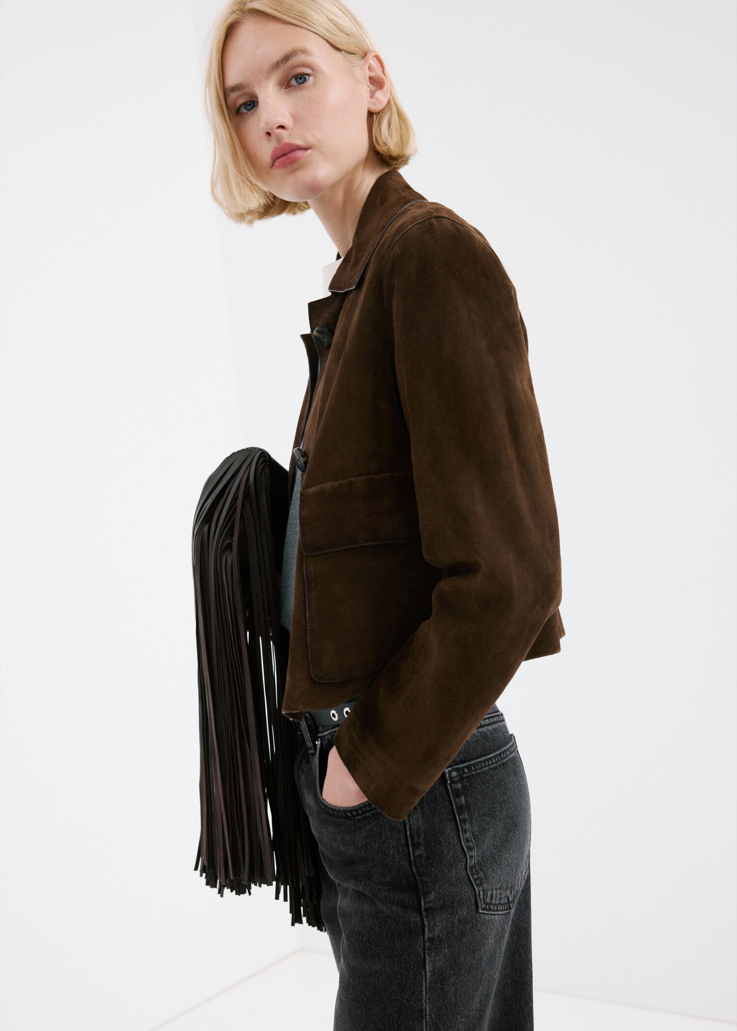 Jean droit taille basse - Détail de l'article 1